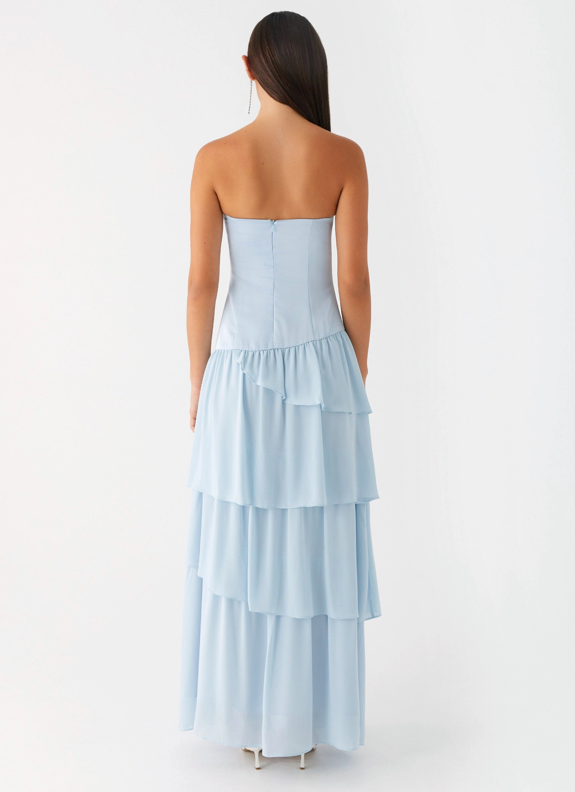 Effortless Mood Our Story Maxi Dress - Pastel Blue