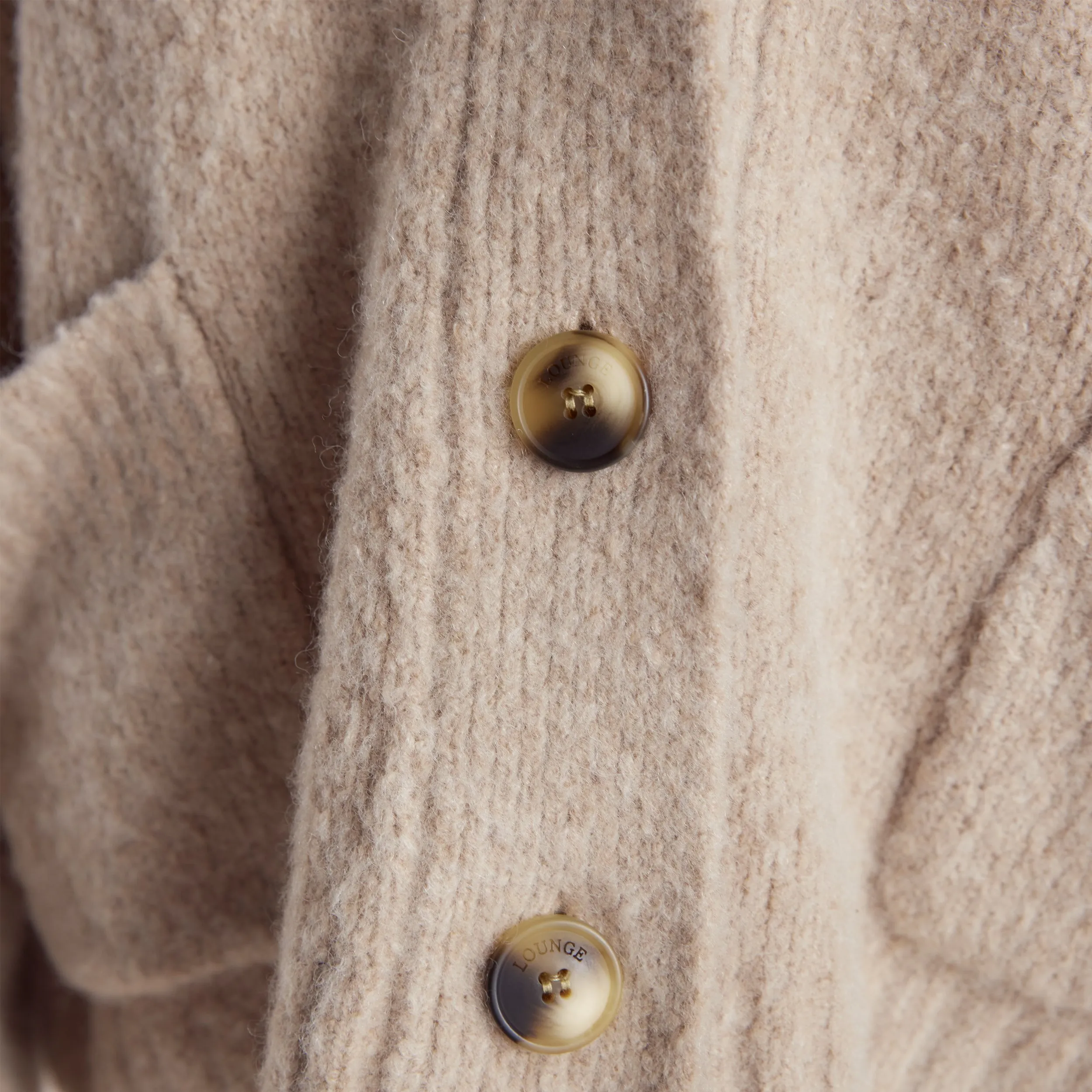 Oversized Cardigan - Bread