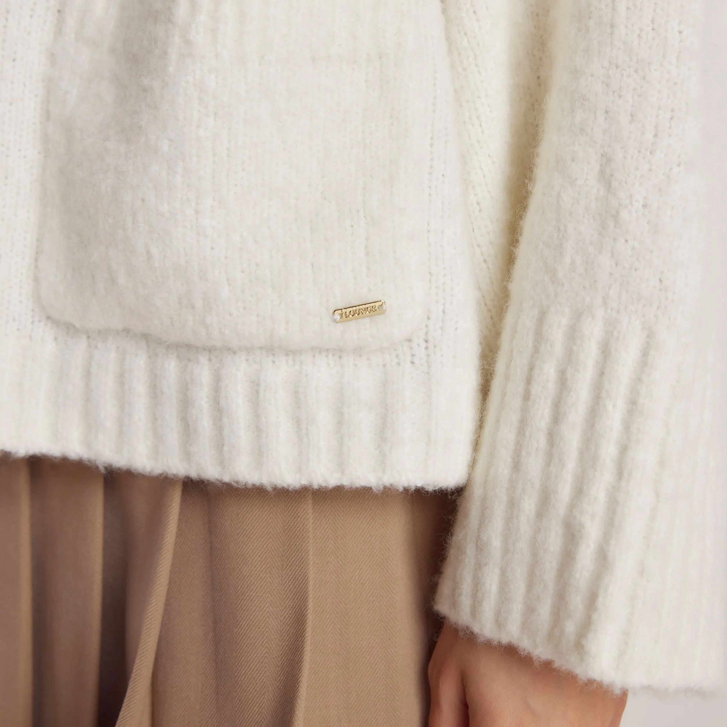 Oversized Cardigan - Creme