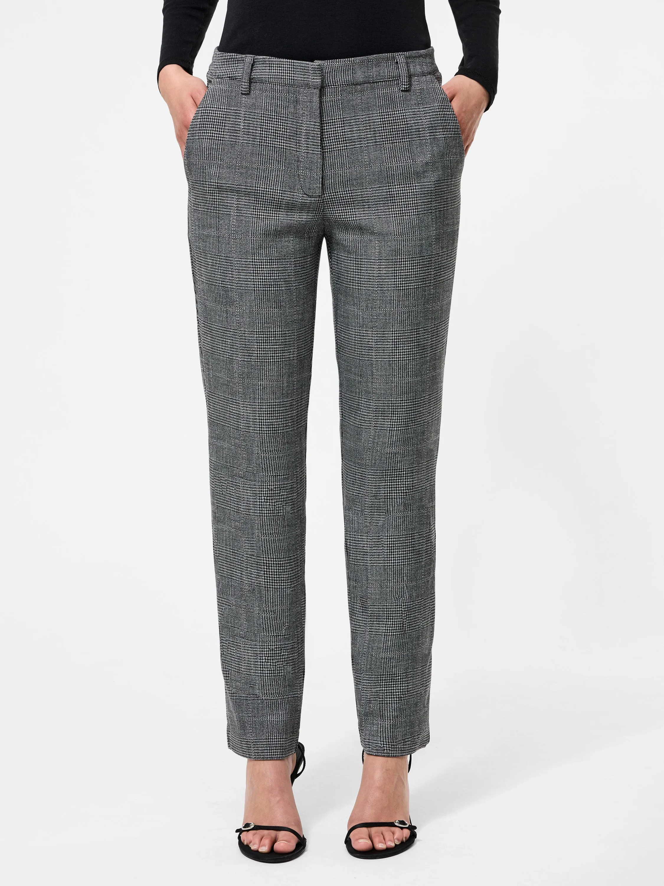 Water Resistant Casual Chic Look Owen Plaid Slim Pant