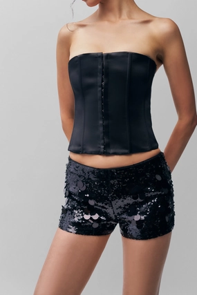 Paillette Short formal shorts