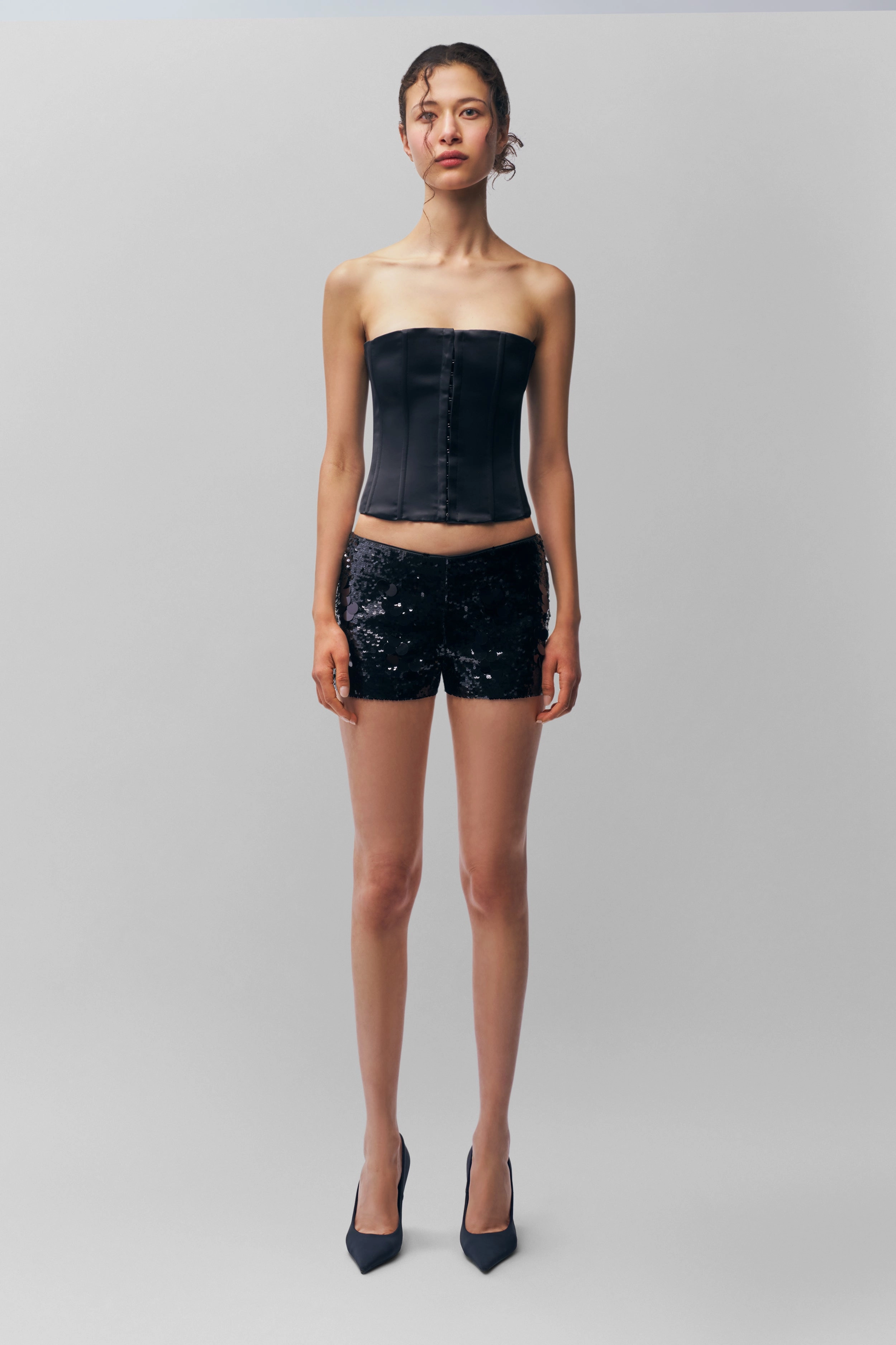 Temperature Regulating Tech Paillette Short