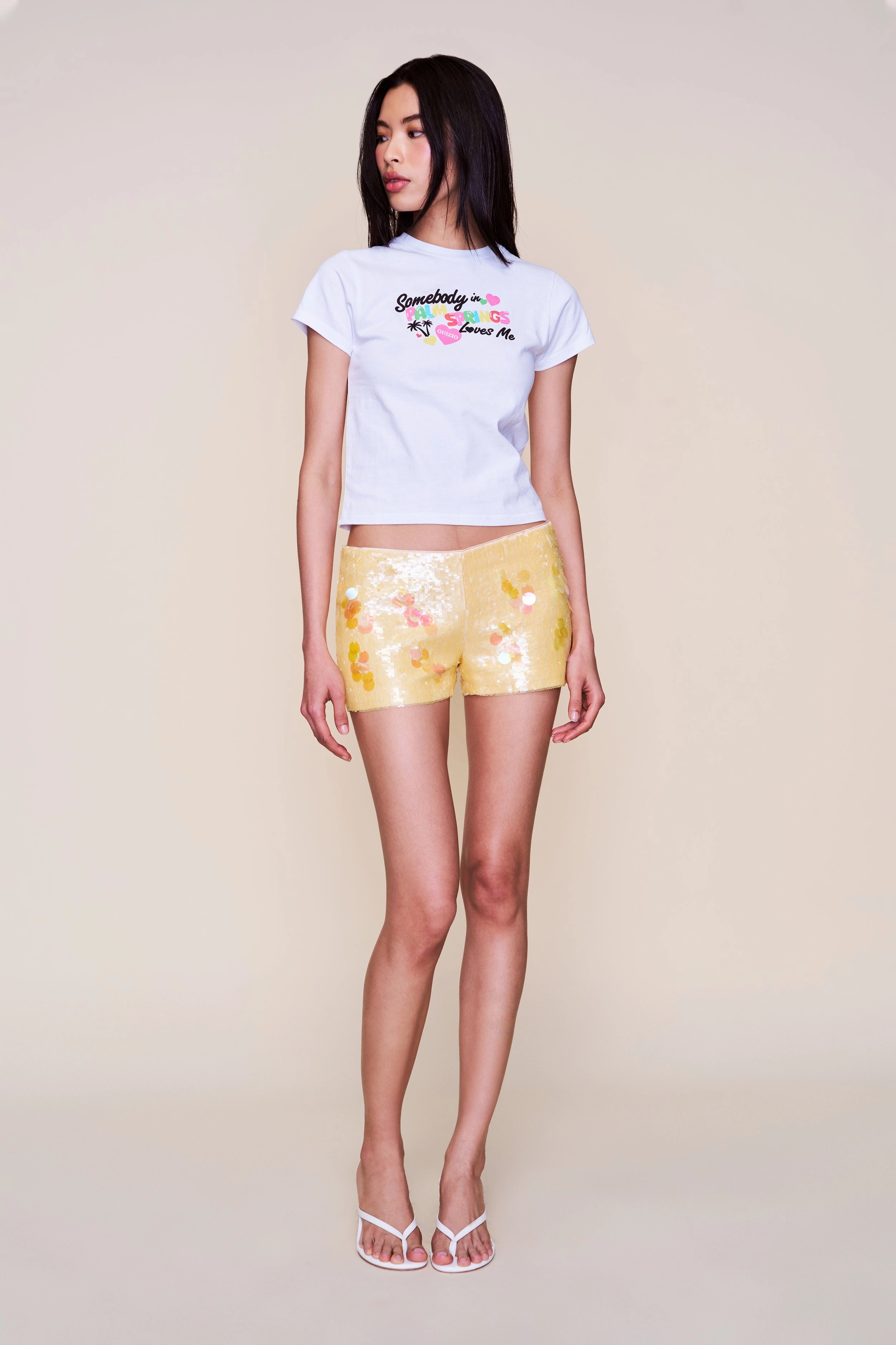 Paillette Short Comfy Wear