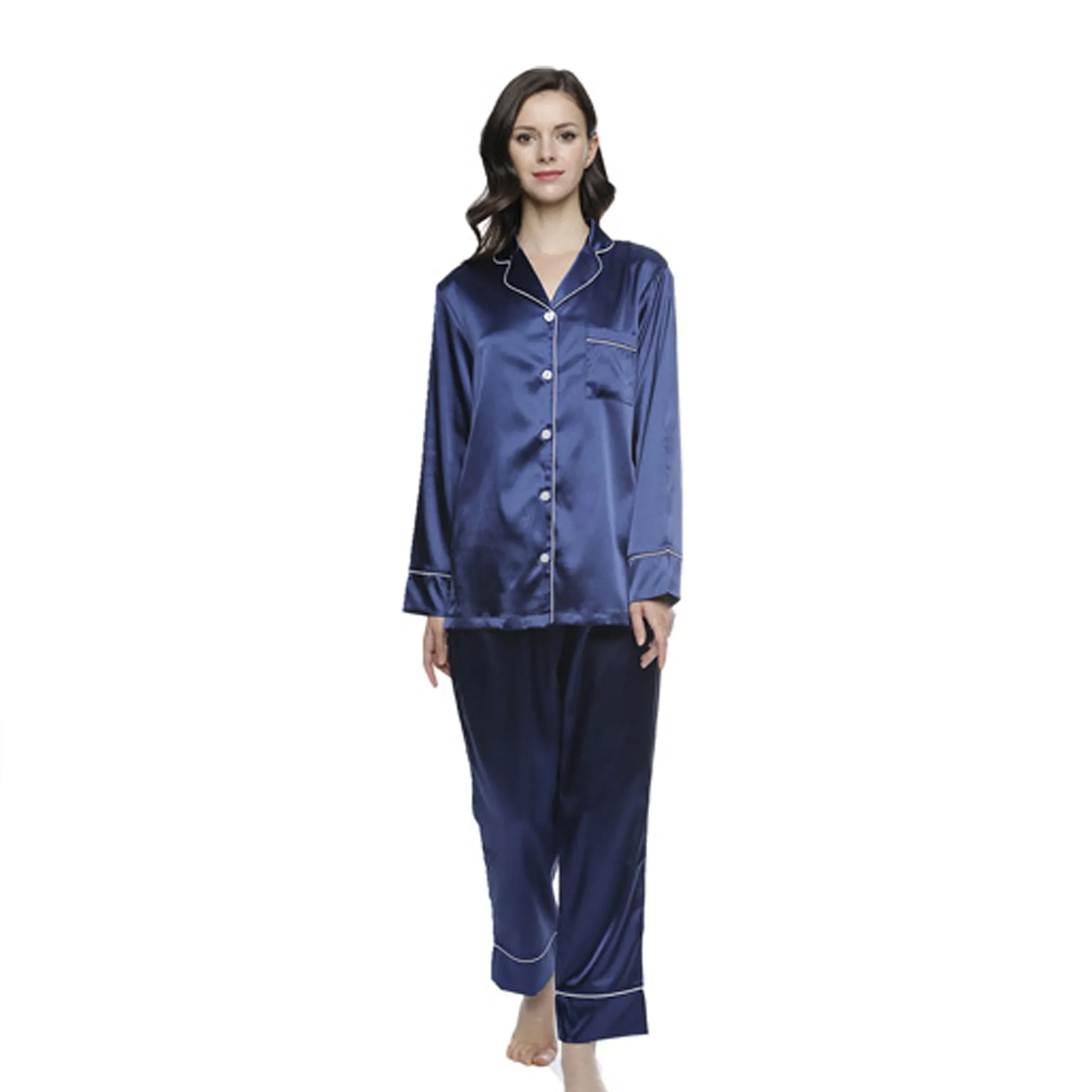 Pajama Pant Set - Navy