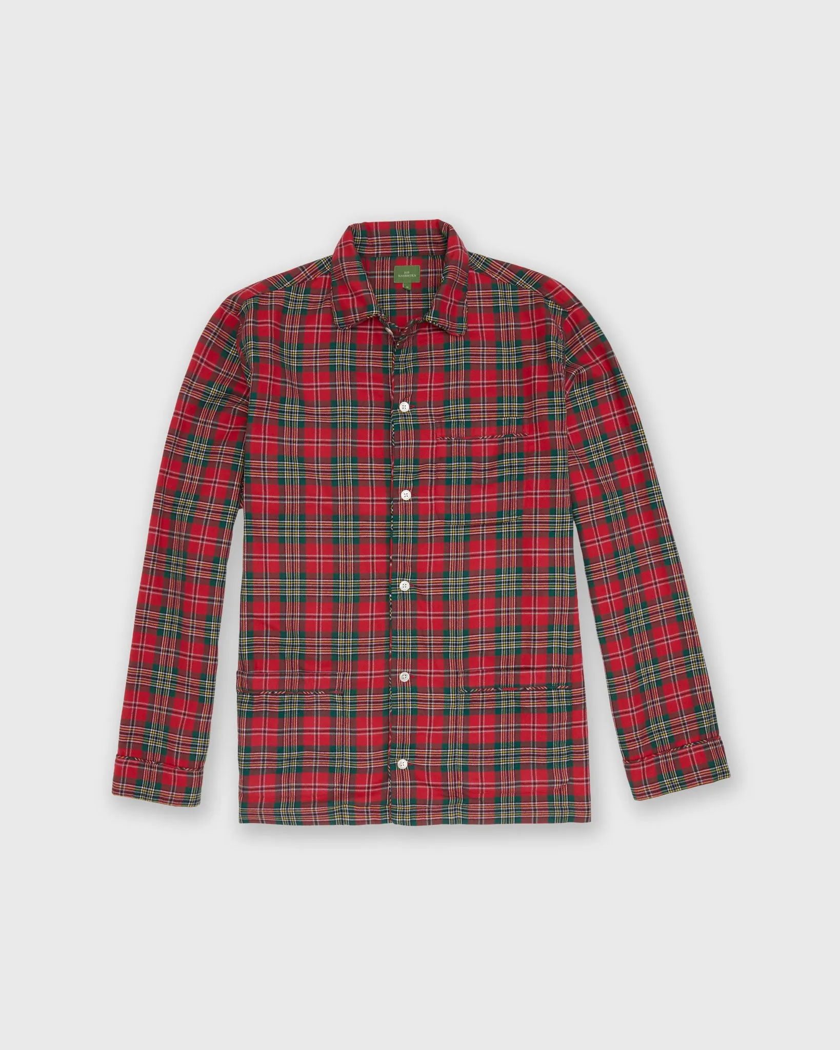 Pajama Set in Maclean Tartan Flannel