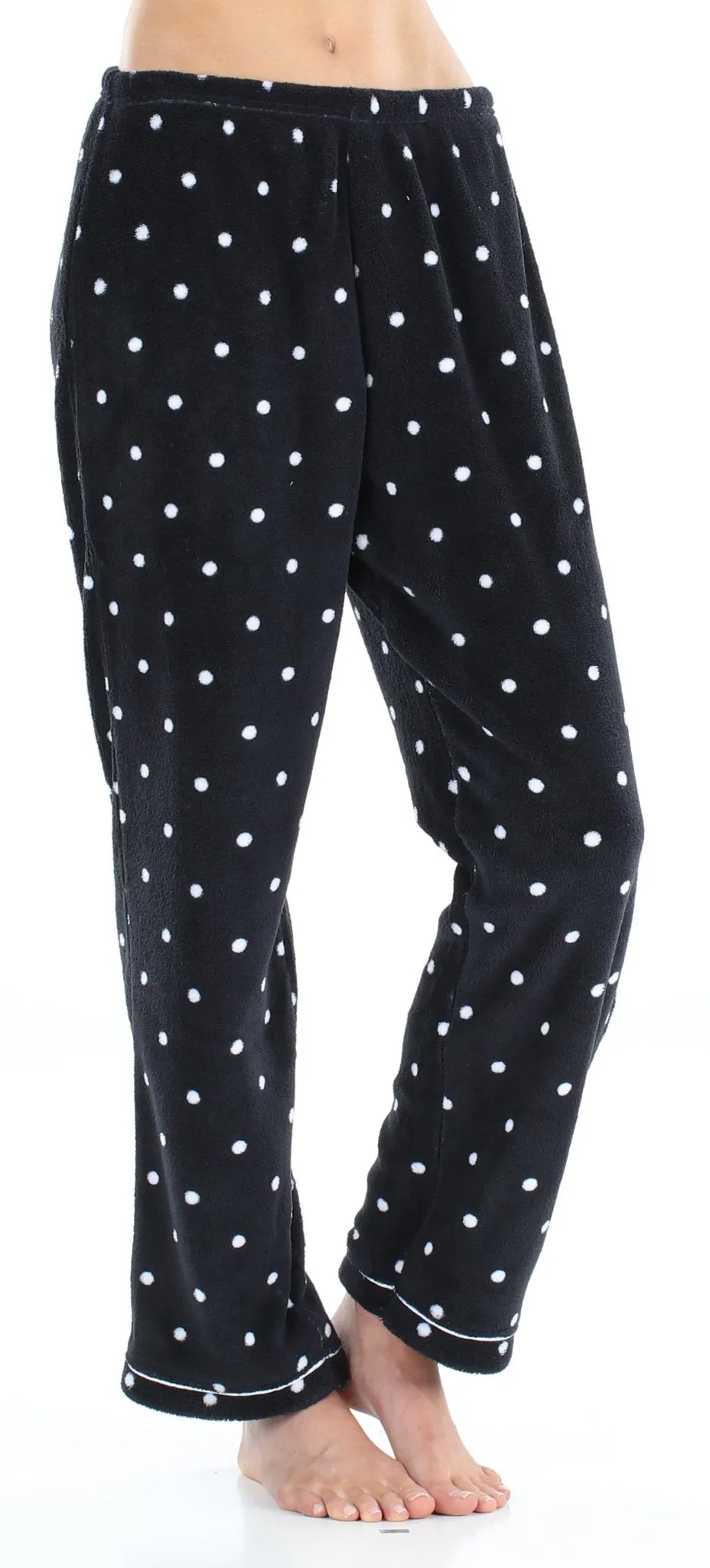 PajamaMania Women’s Fleece Long Sleeve Pajama Set