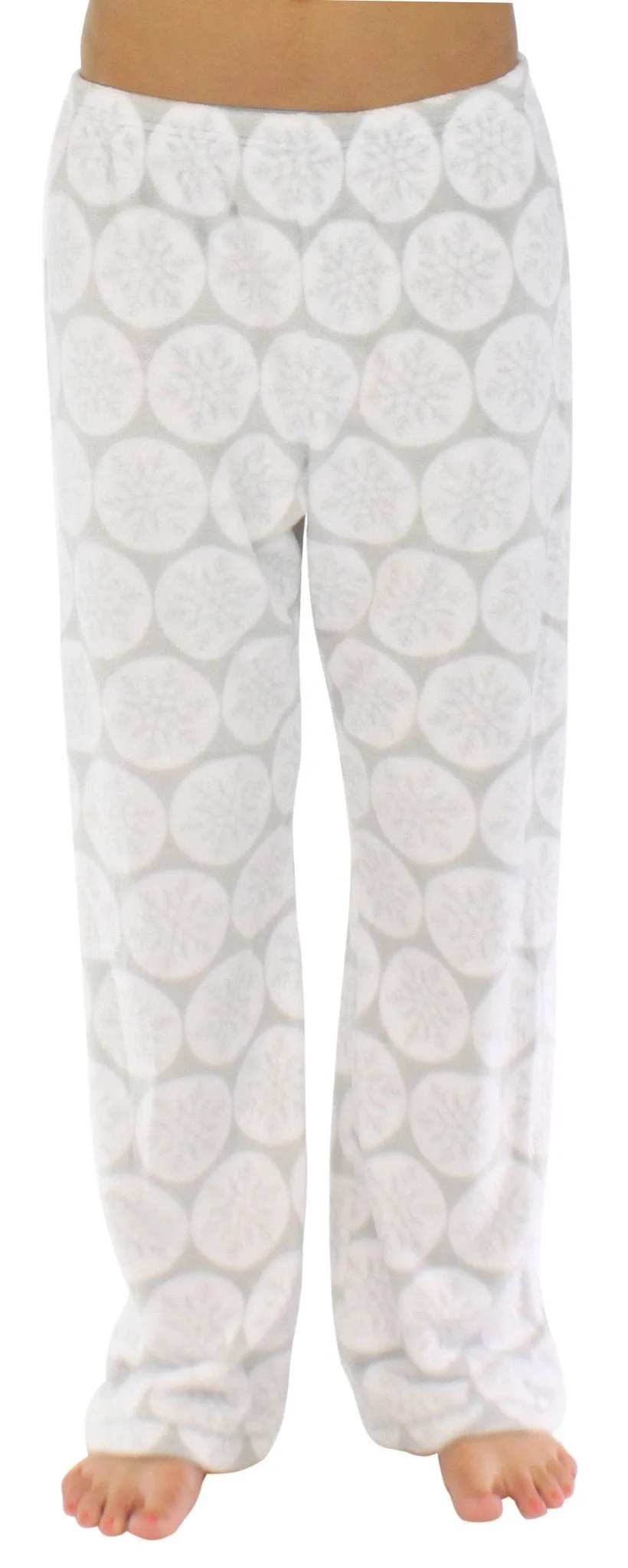 PajamaMania Women’s Fleece Long Sleeve Pajama Set