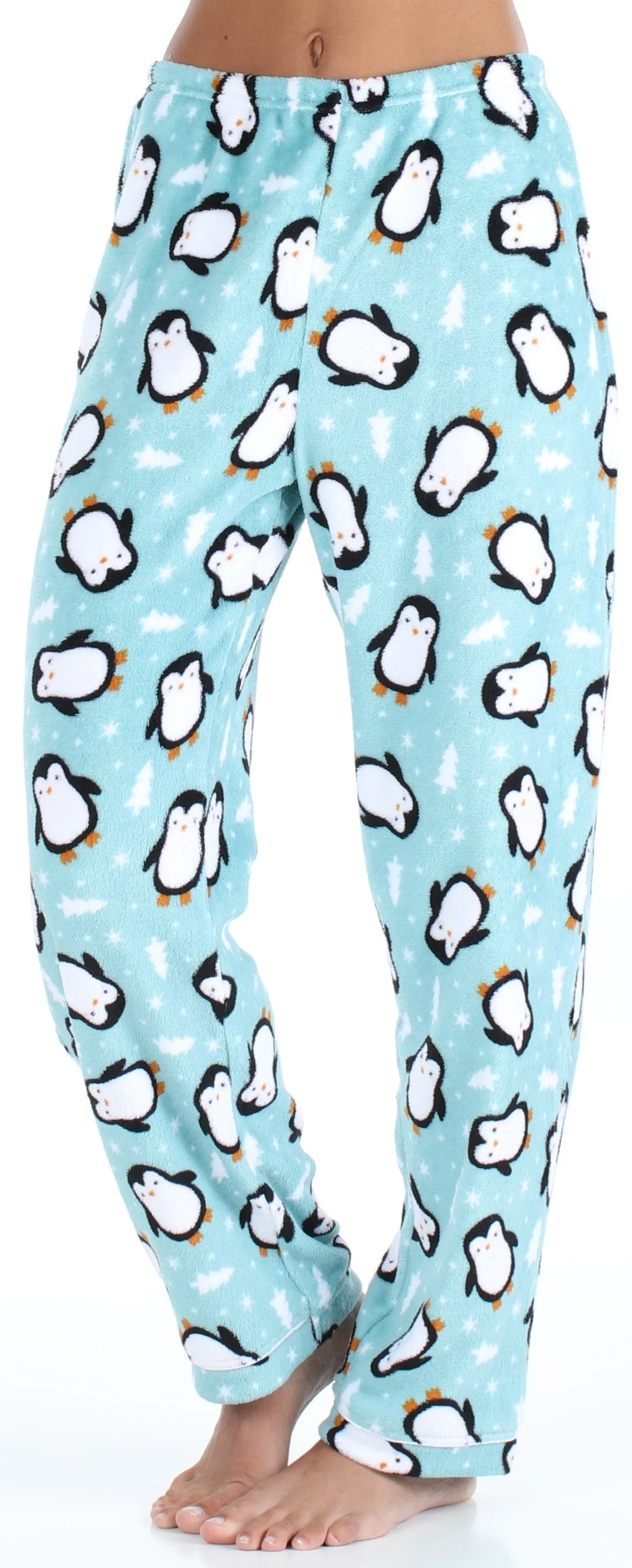 PajamaMania Women’s Fleece Long Sleeve Pajama Set