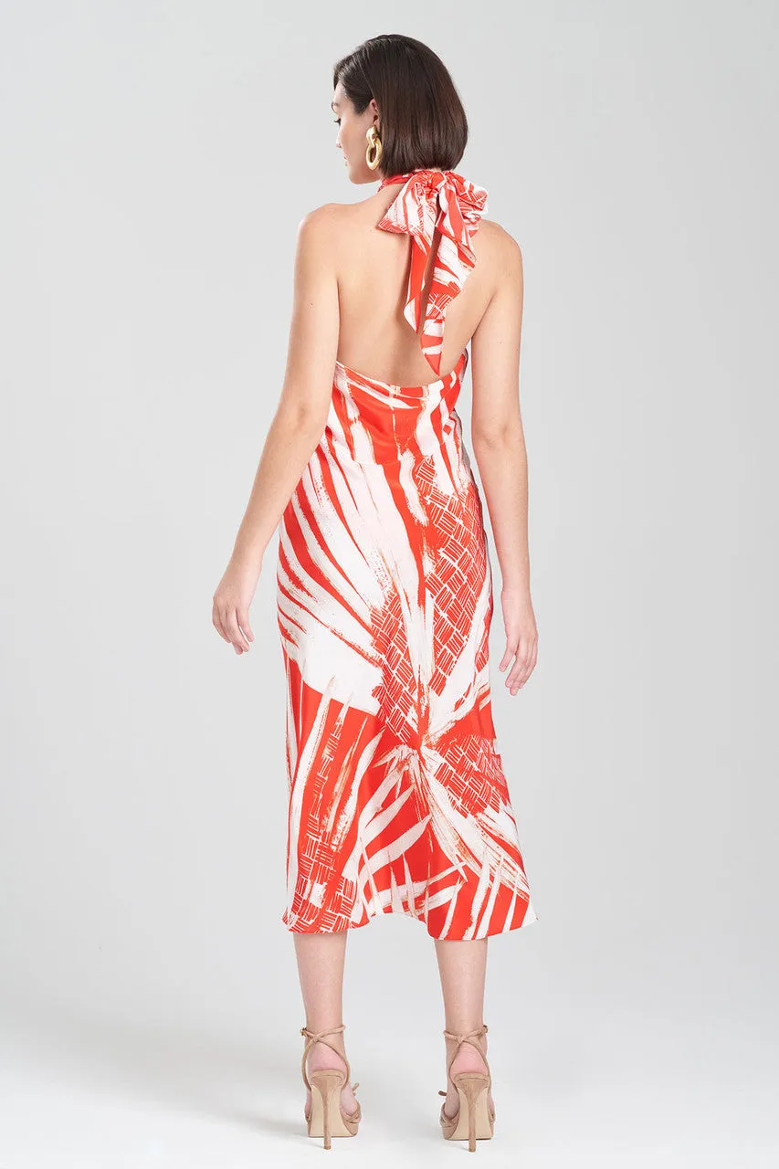 Palawan Halter Silk Gown