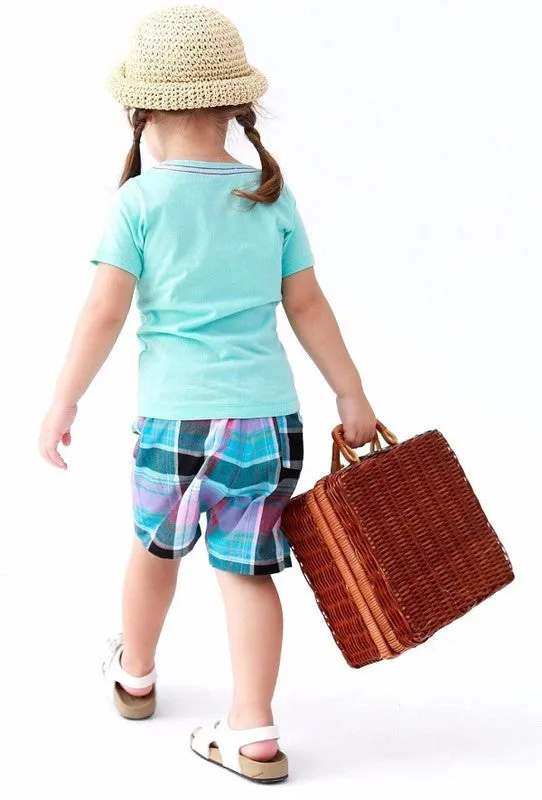 Palm Tree Sky Short Sleeve Tee & Shorts Set