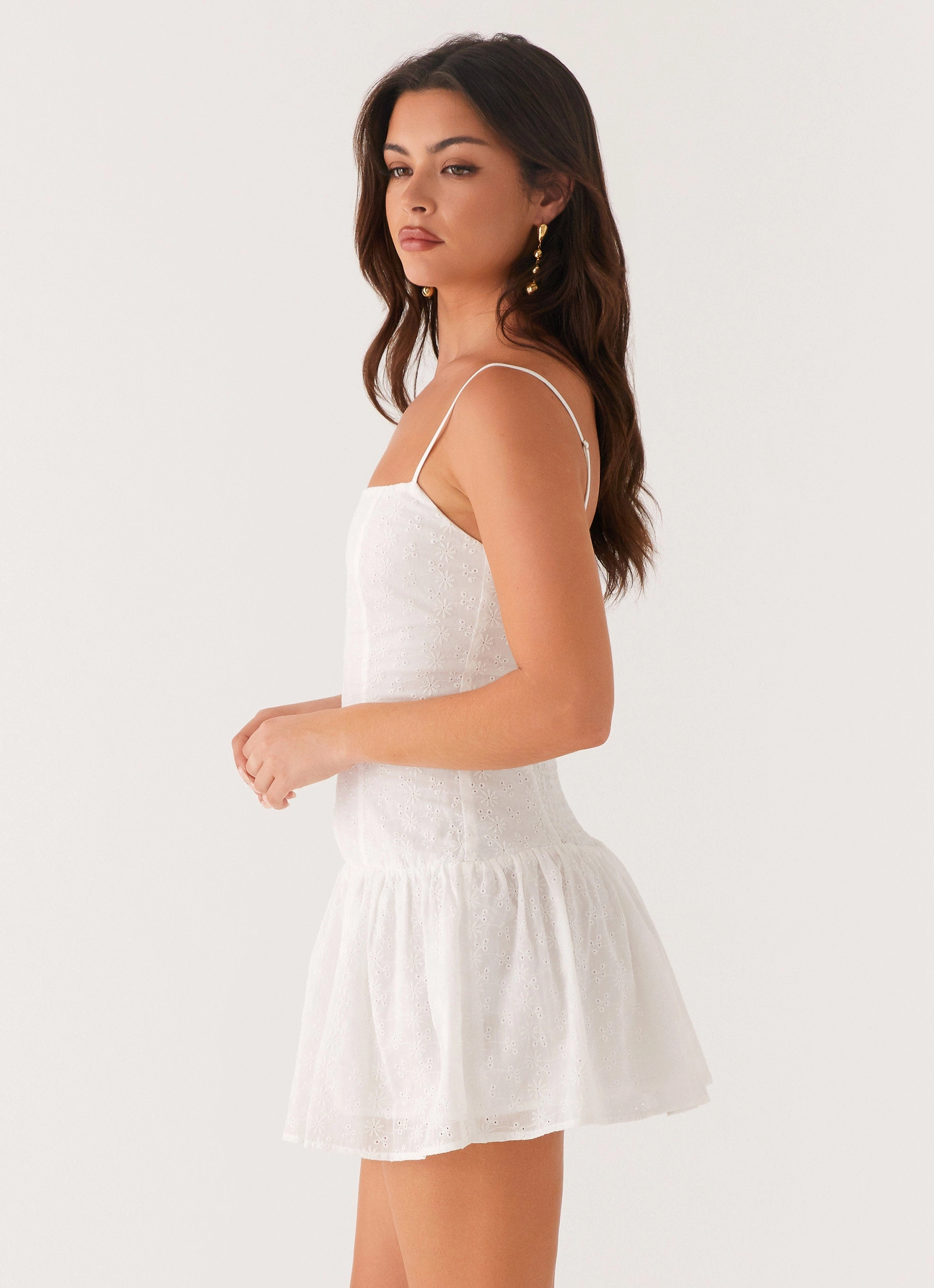 Laidback Feel Stylist Pick Palm Springs Mini Dress - White