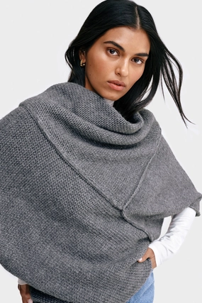 Palmer Knit Top AdjustableDrawstring FlatlockSeams