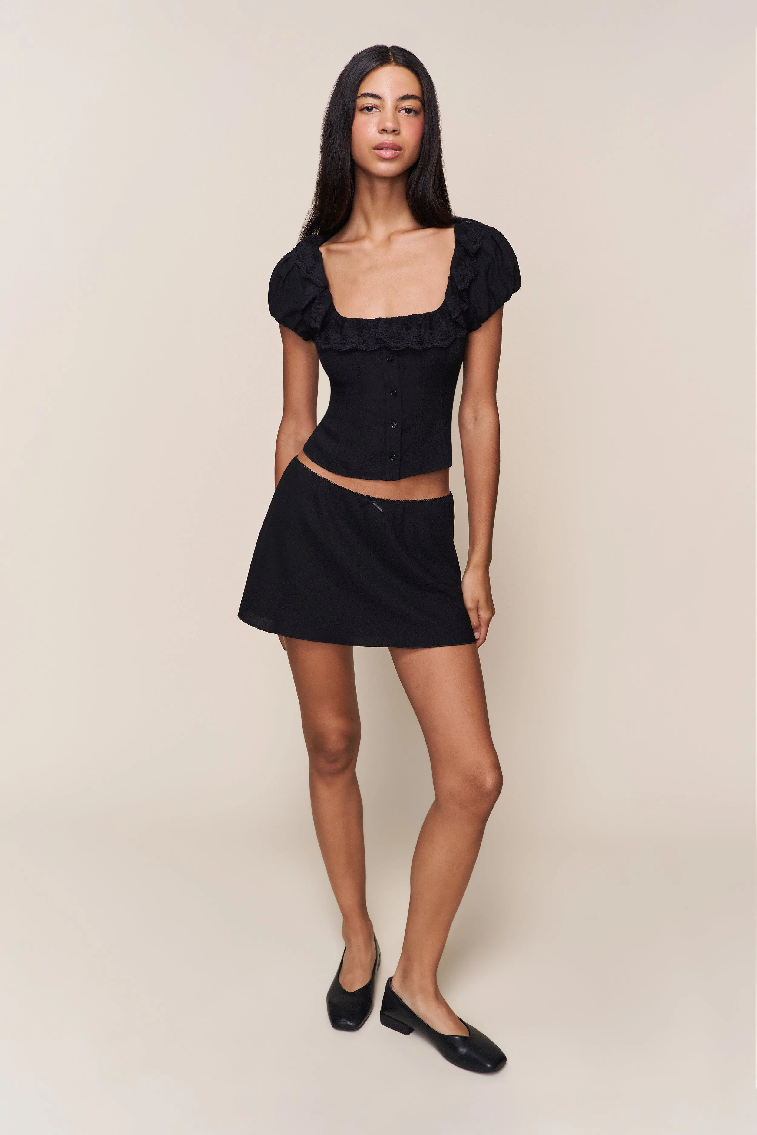 Paloma Short Sleeve Top ChafeFreeEdging