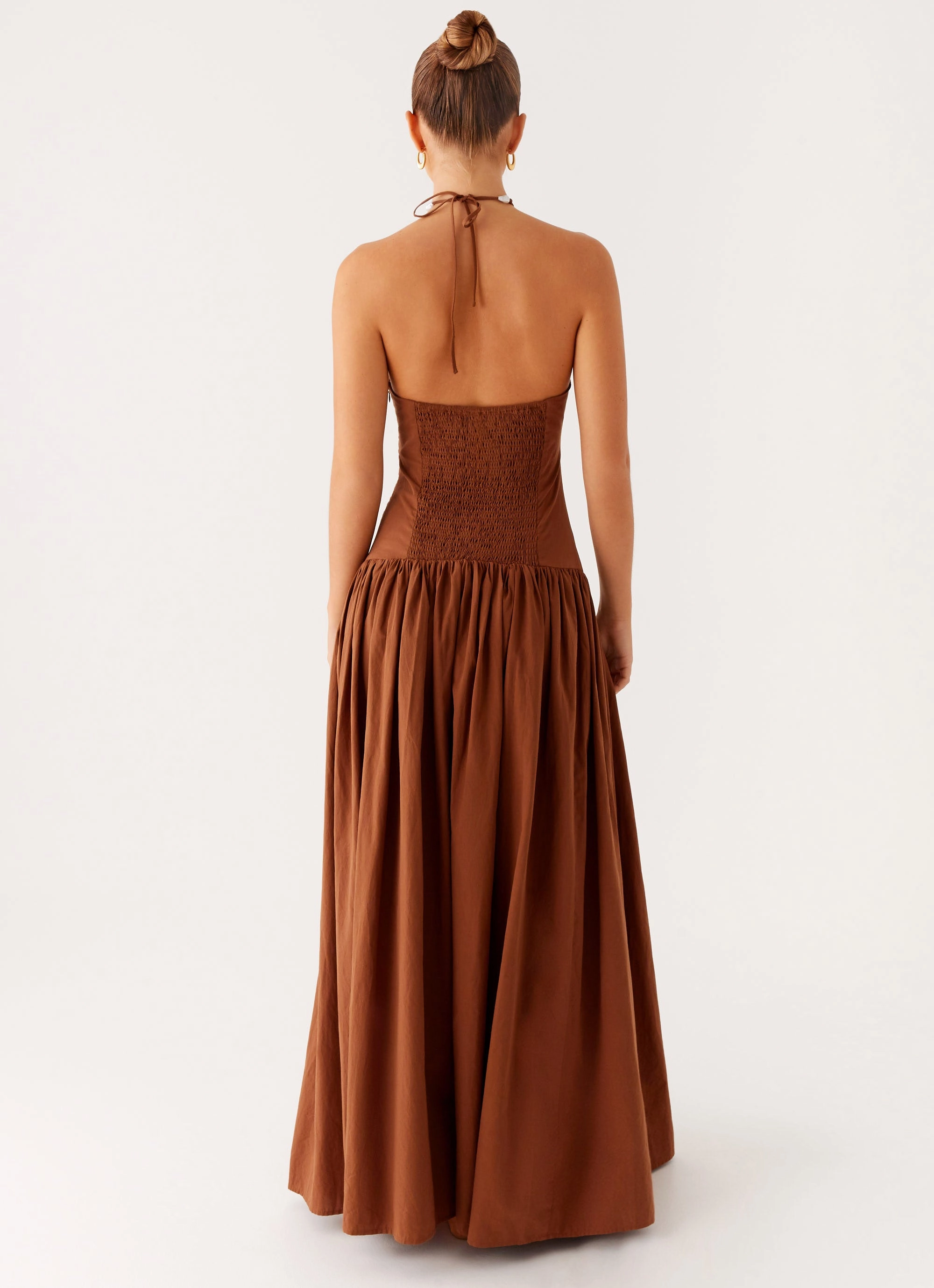 Paltrow Maxi Dress - Chocolate Balanced Shape