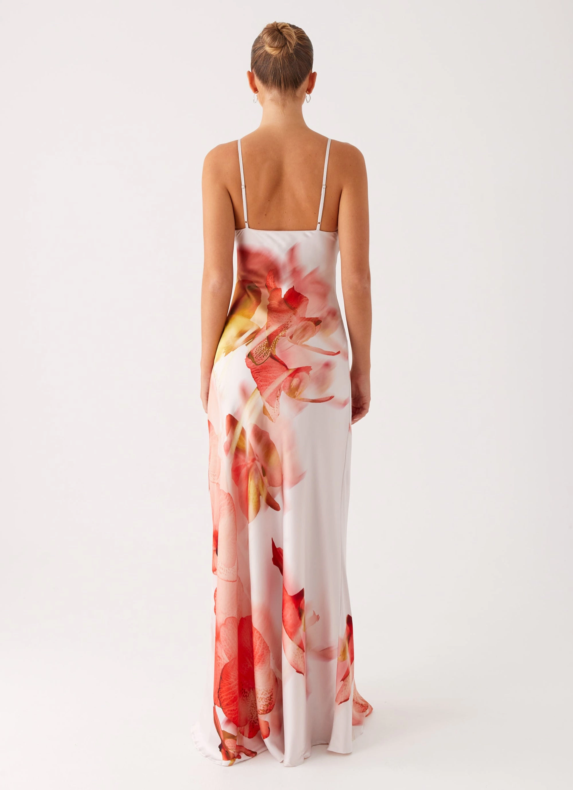 Pacha Maxi Dress - Peach Rose Vibrant Style