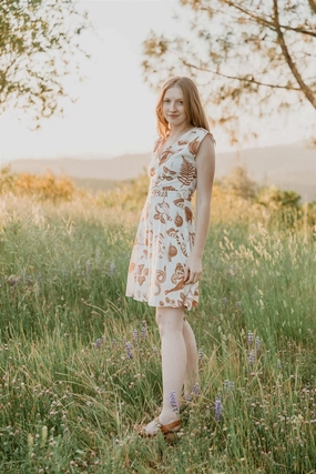 Breathable wear Spicy Xena in Oat Woodland Wonder