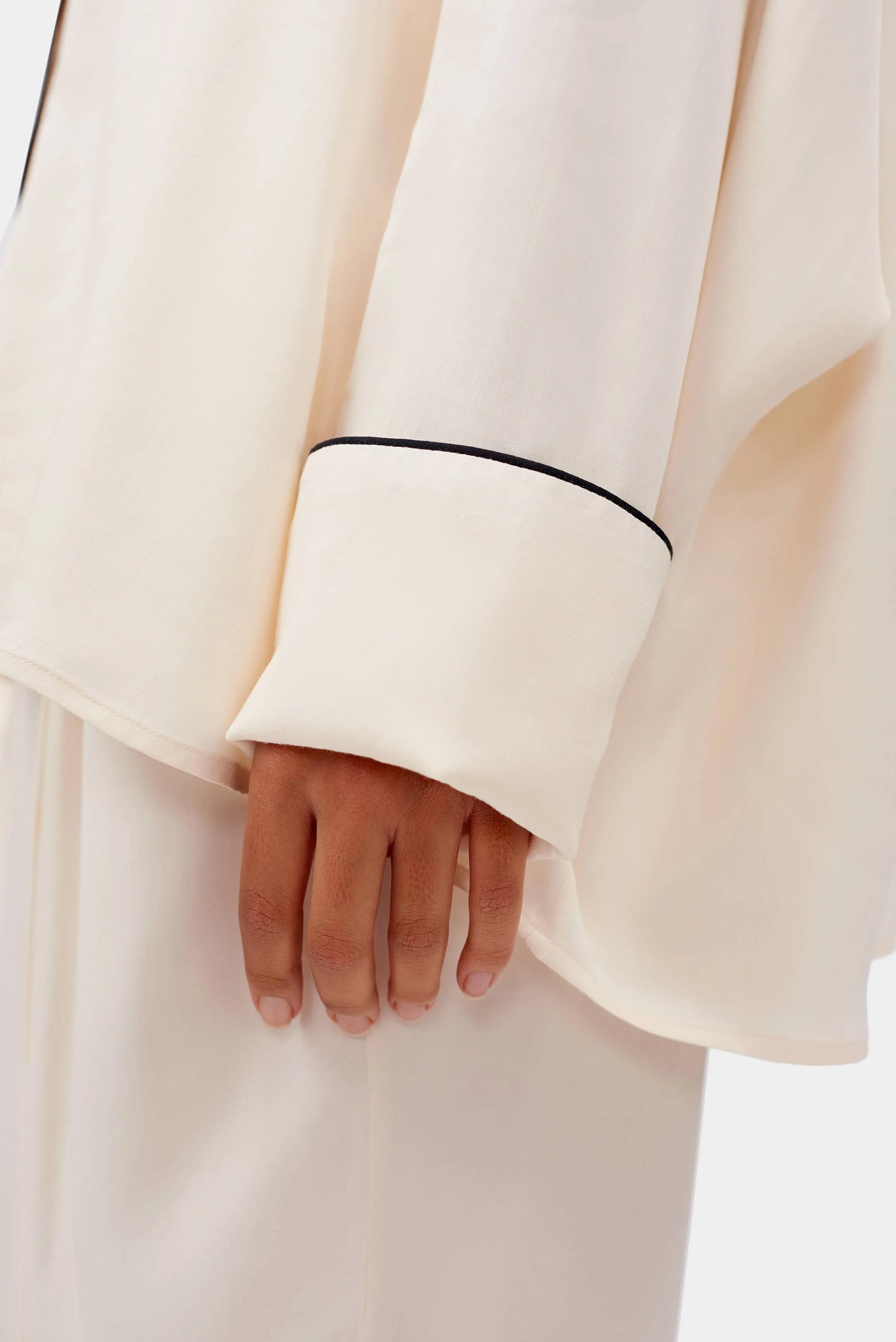 Pastelle Oversized Shirt in Off-white