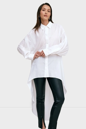 Patchin Tunic Weighted Hem