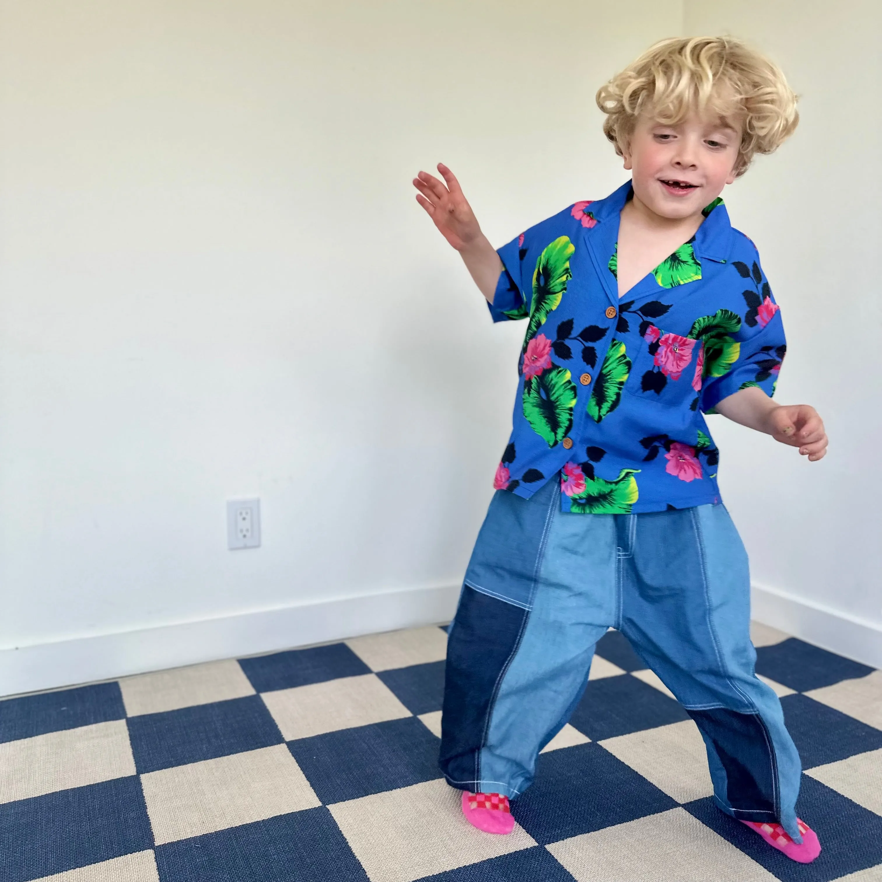 Patchwork Pants