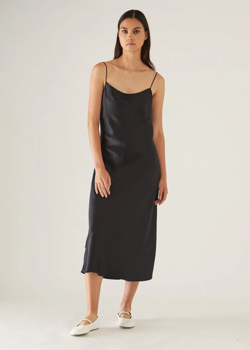 Patrick Assaraf Silk Slip Dress