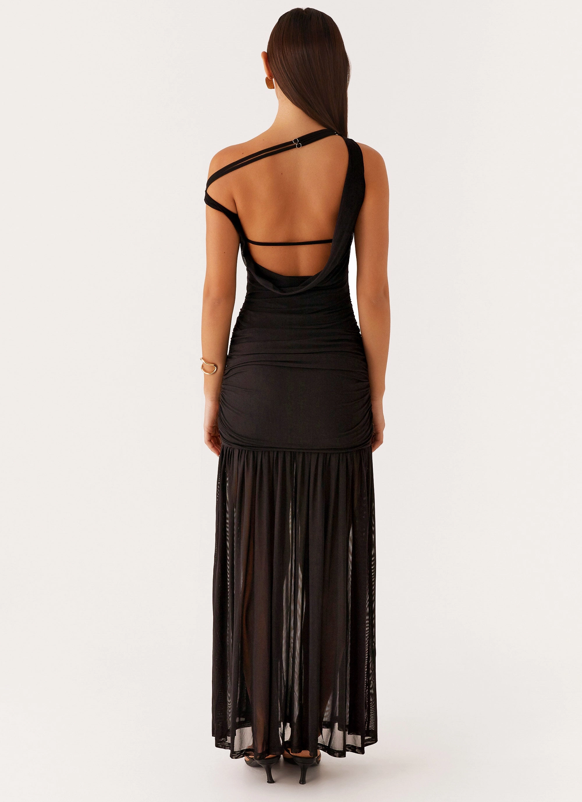 Long Lines Pavilion Maxi Dress - Black