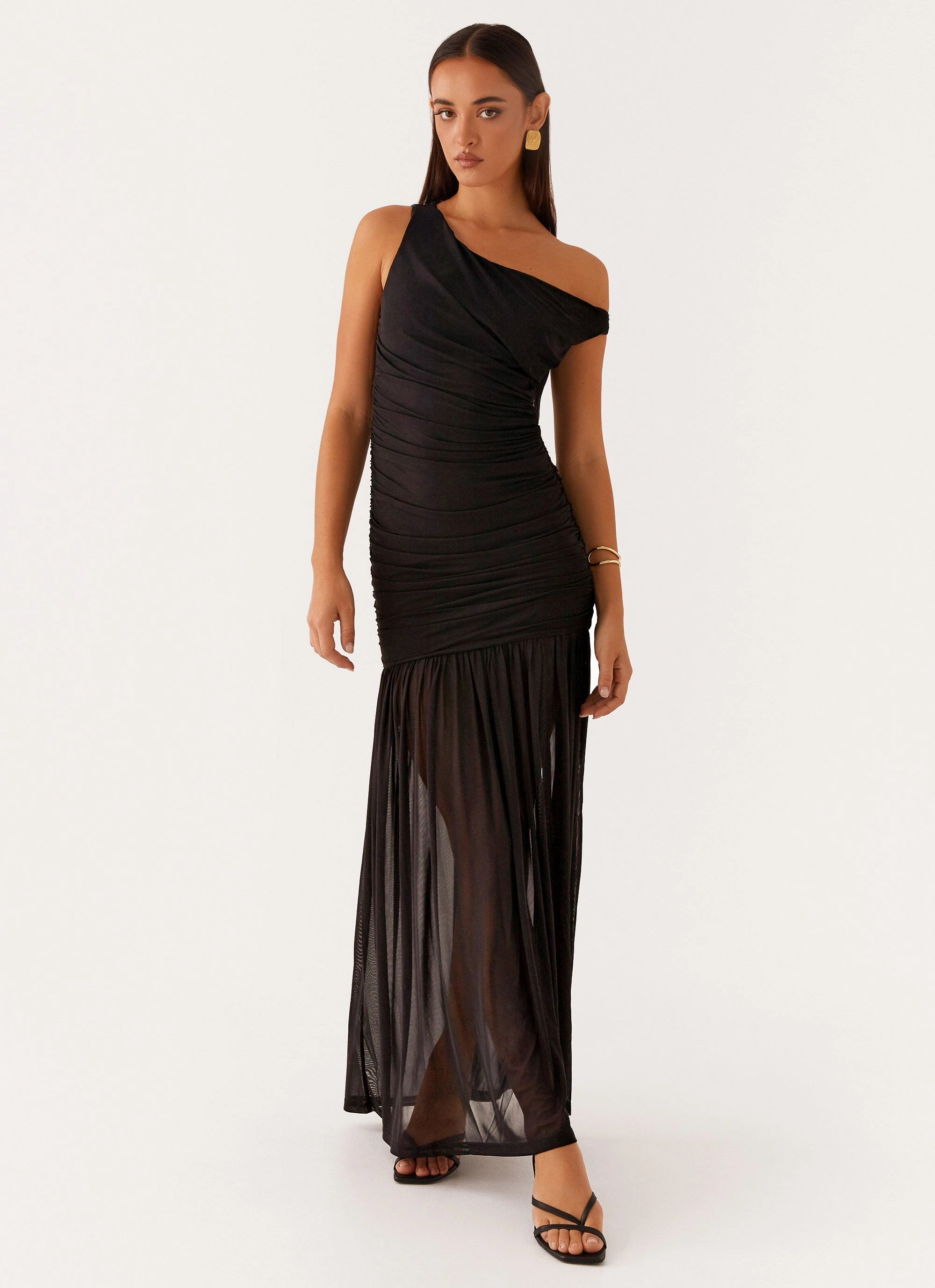 Pavilion Maxi Dress - Black Clean Outfit Machine-washable