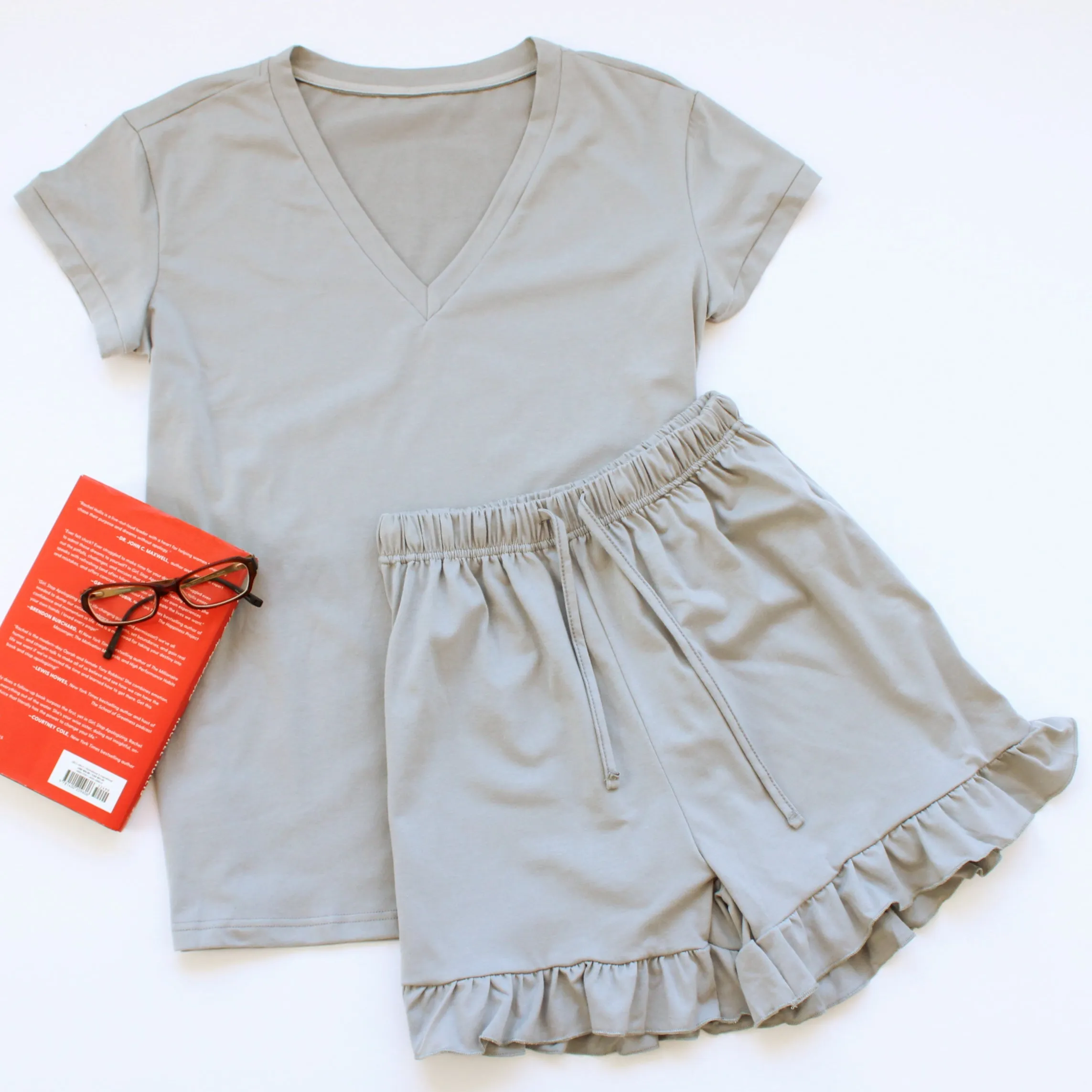 Payton Lounge & Pajama Shorts Set