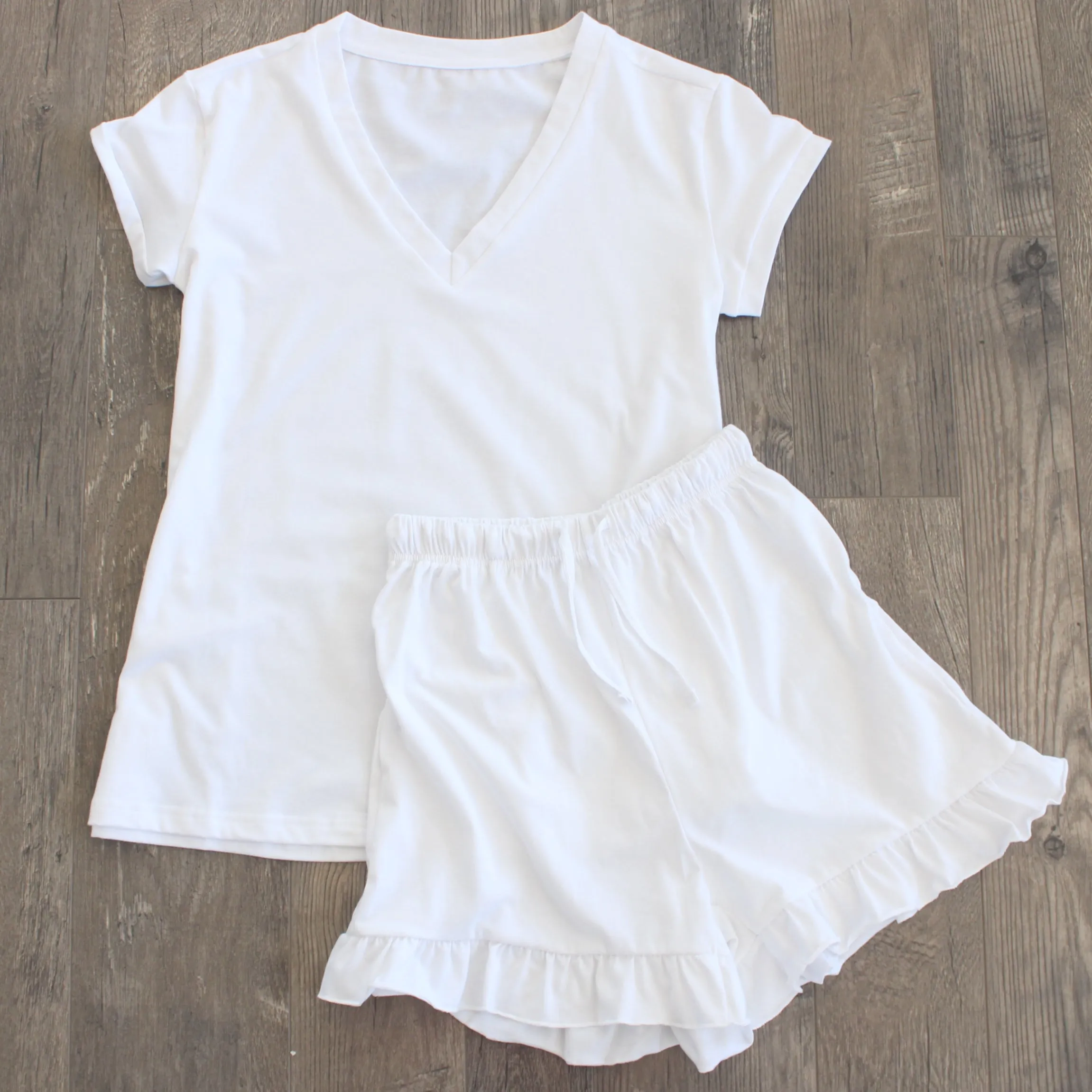Payton Lounge & Pajama Shorts Set