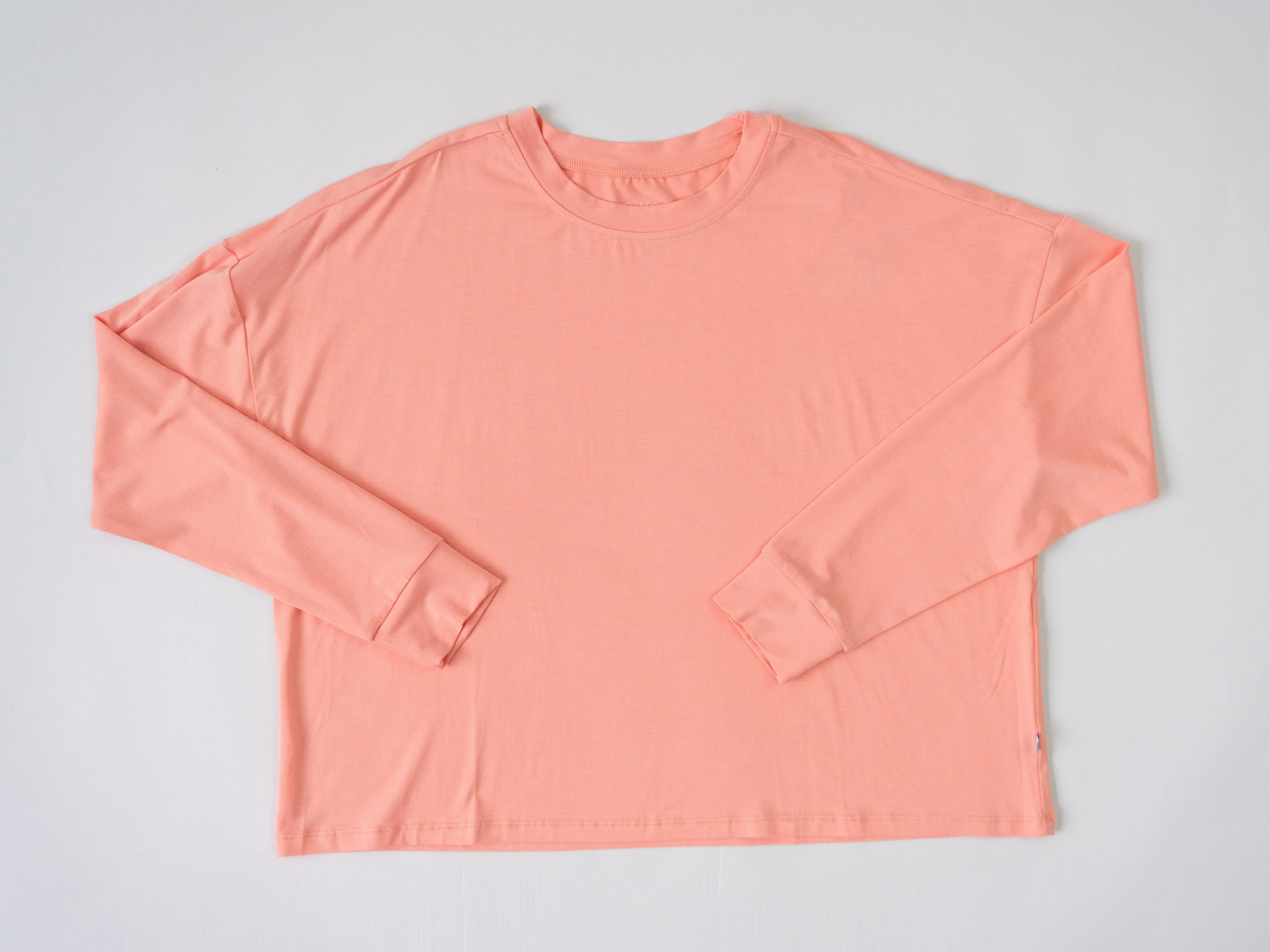 Peach | Adult Long Sleeve Lounge Top