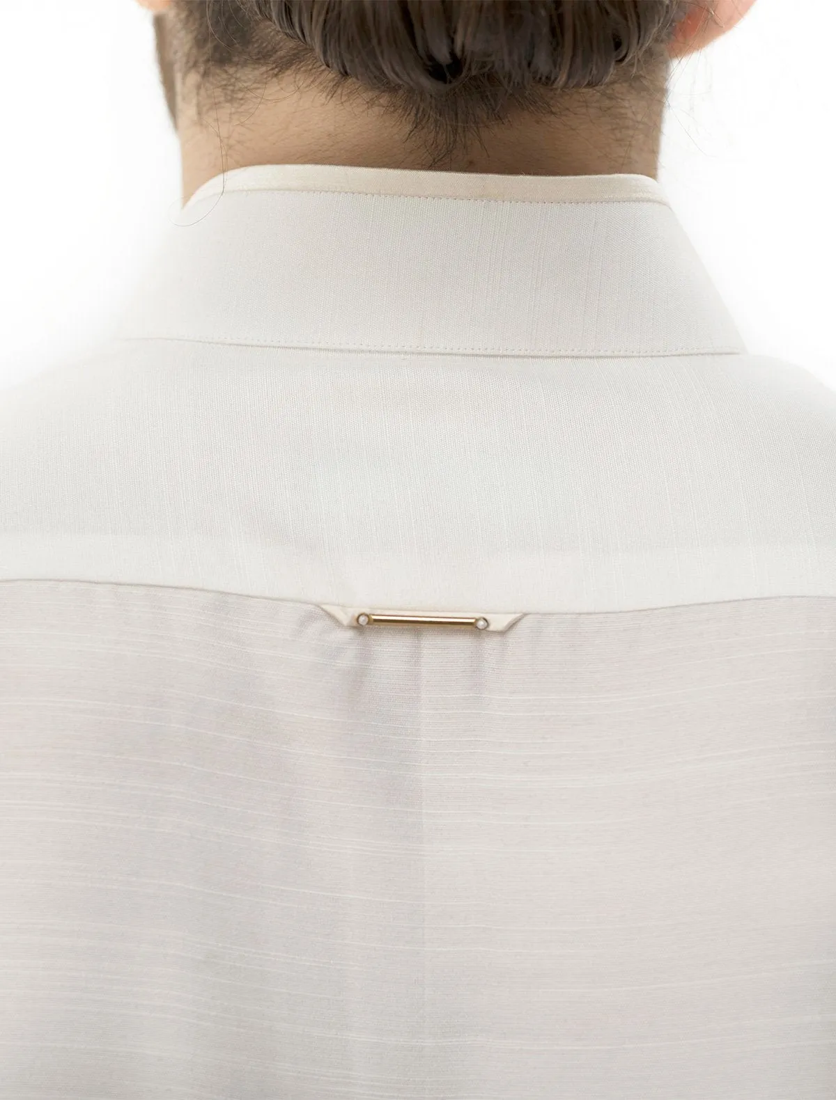 PEARL WHITE COTTON SILK KURTA PAJAMA