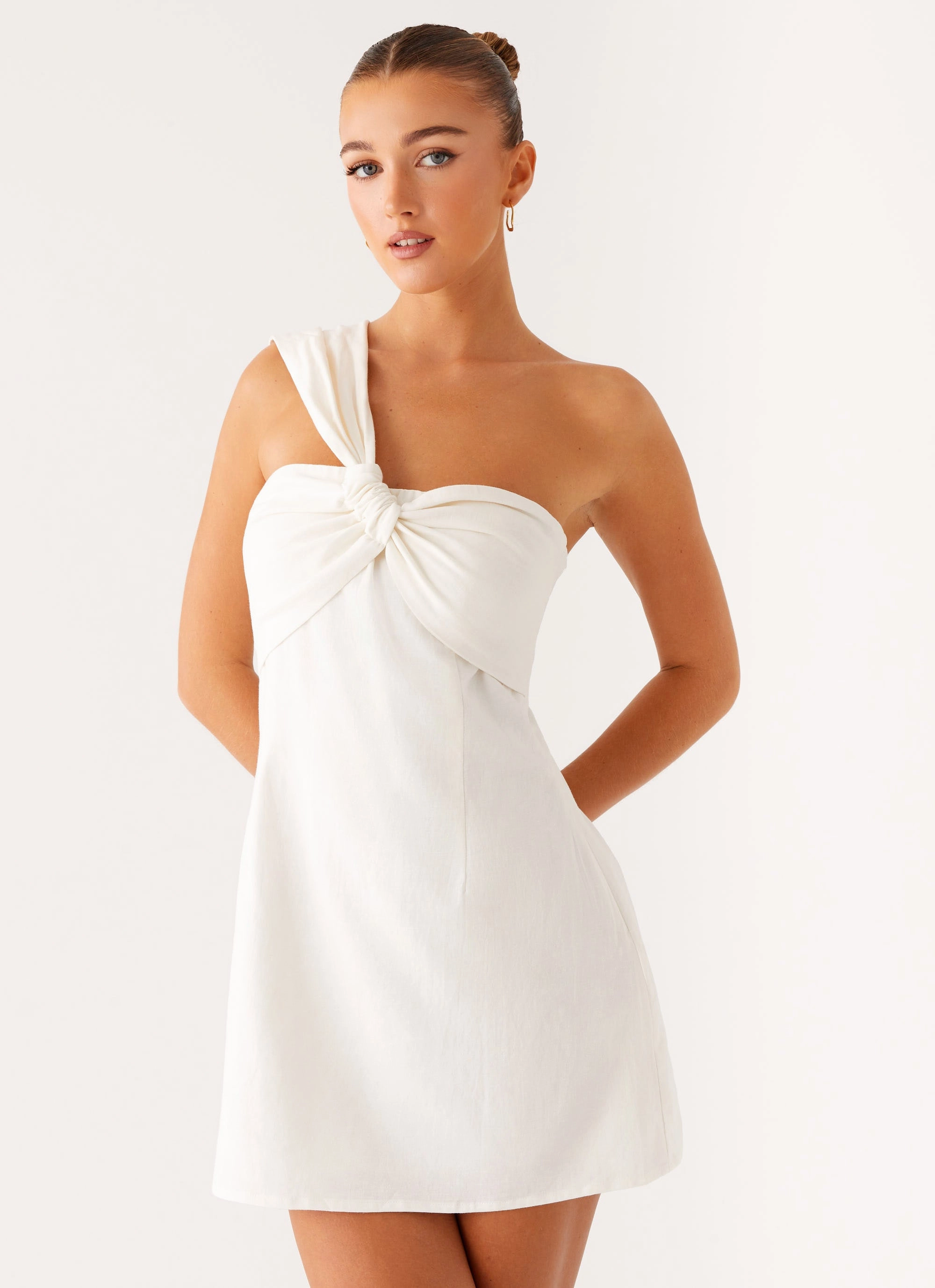 All Day Urban Fashion Kameron Mini Dress - White