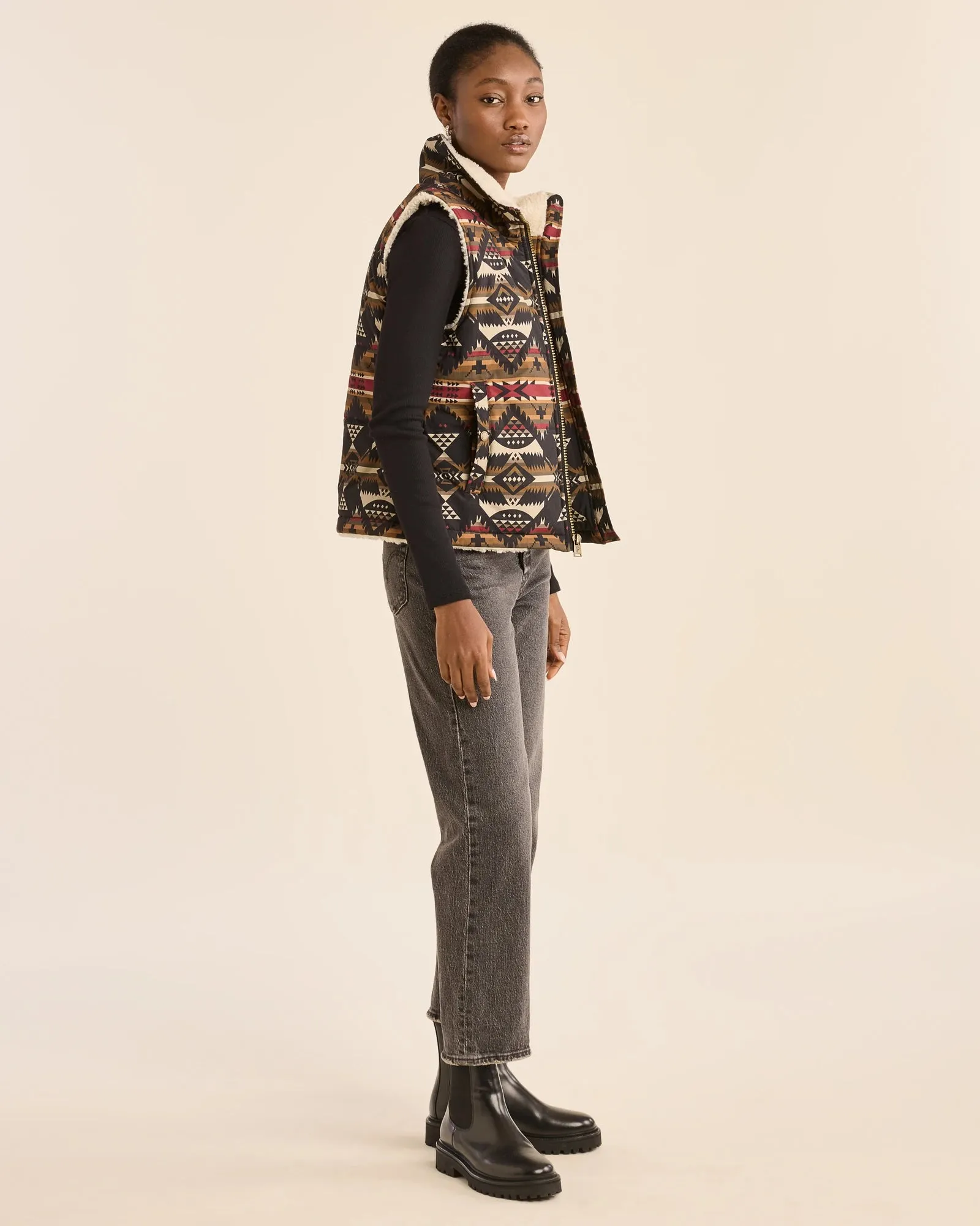 Pendleton Hemlock Fleece-Lined Ripstop Vest