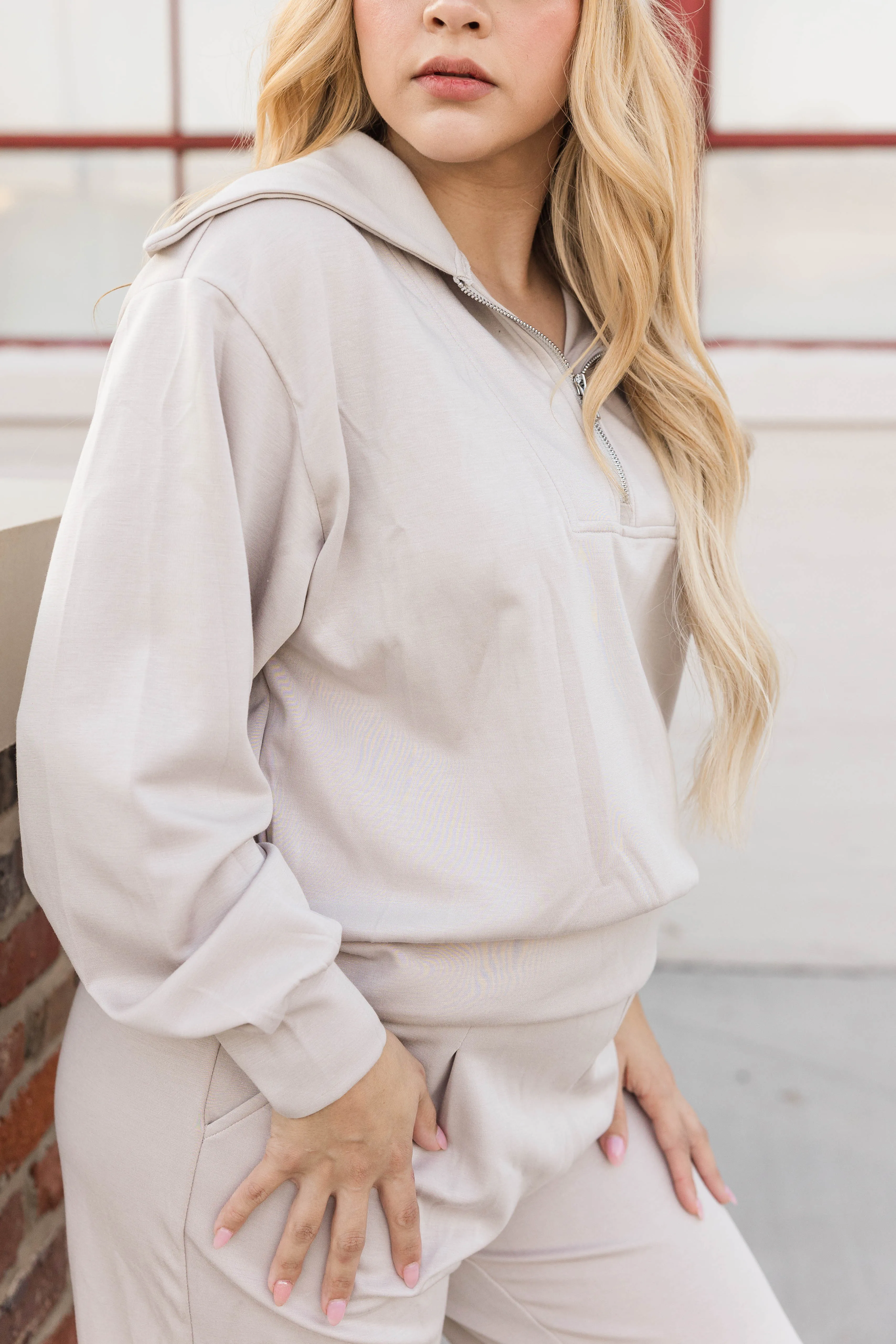 Penelope Loungewear Set- Stone Self Cleaning Coating