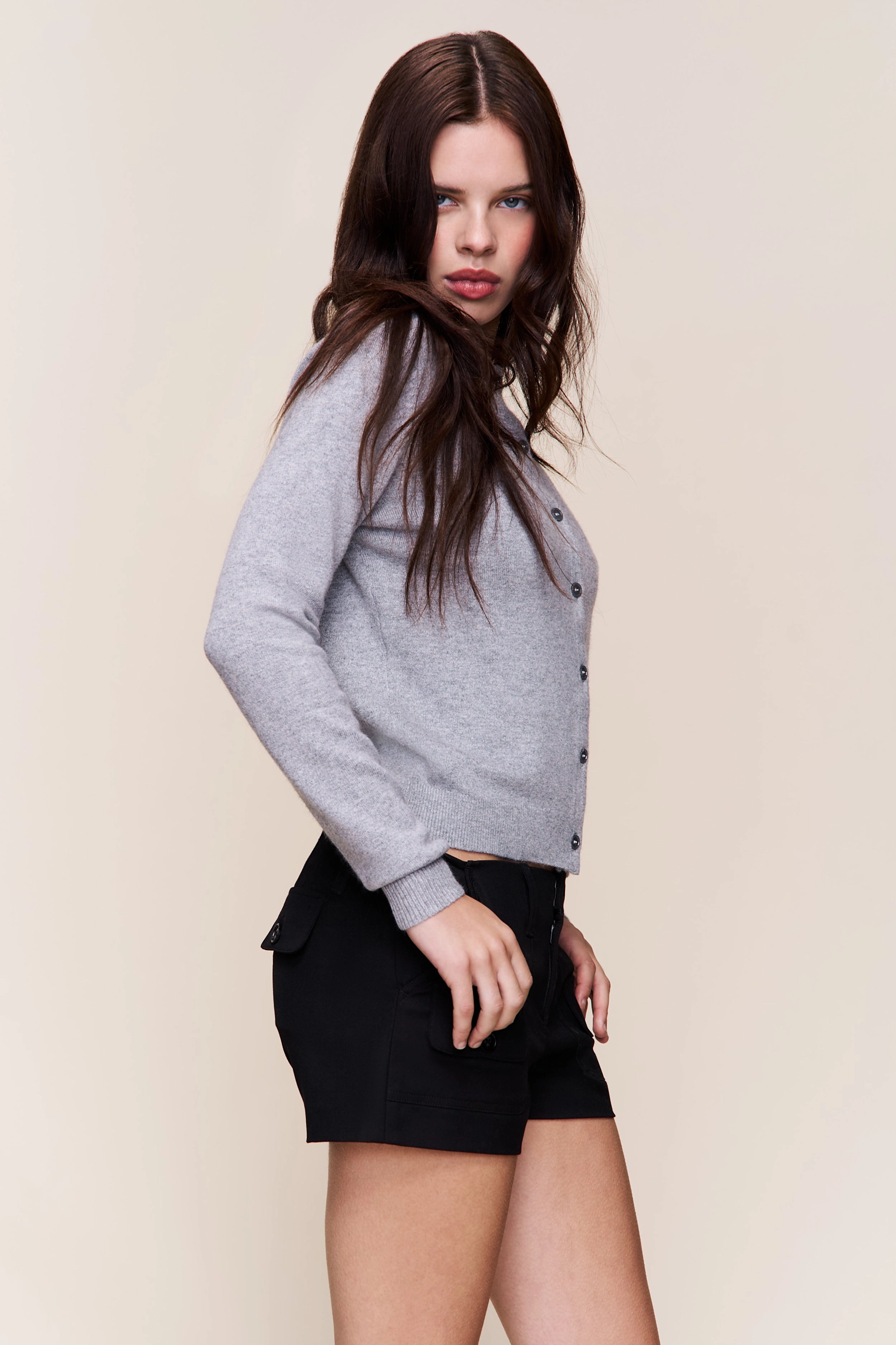 Penelope Patch Pocket Short Seam Free Construction