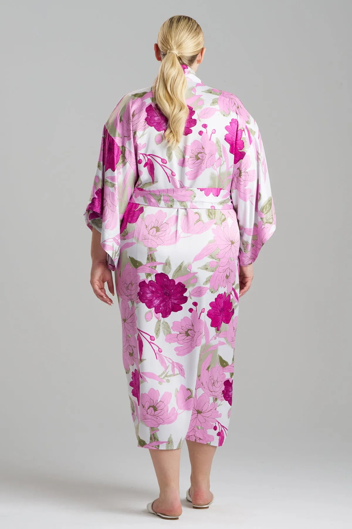 Peony Blossom Kimono Robe