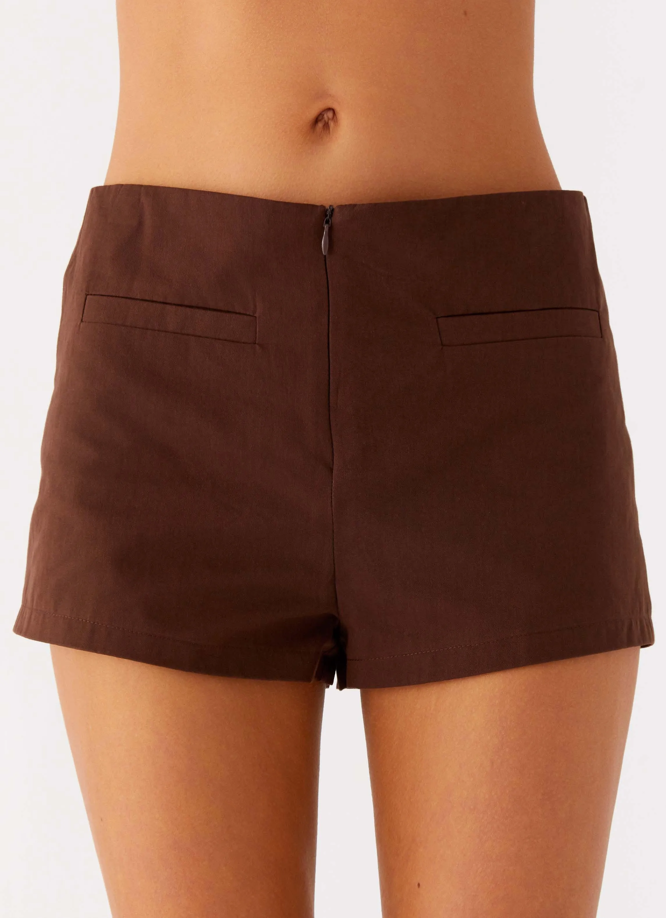 Nia Micro Short - Chocolate All Around Fit