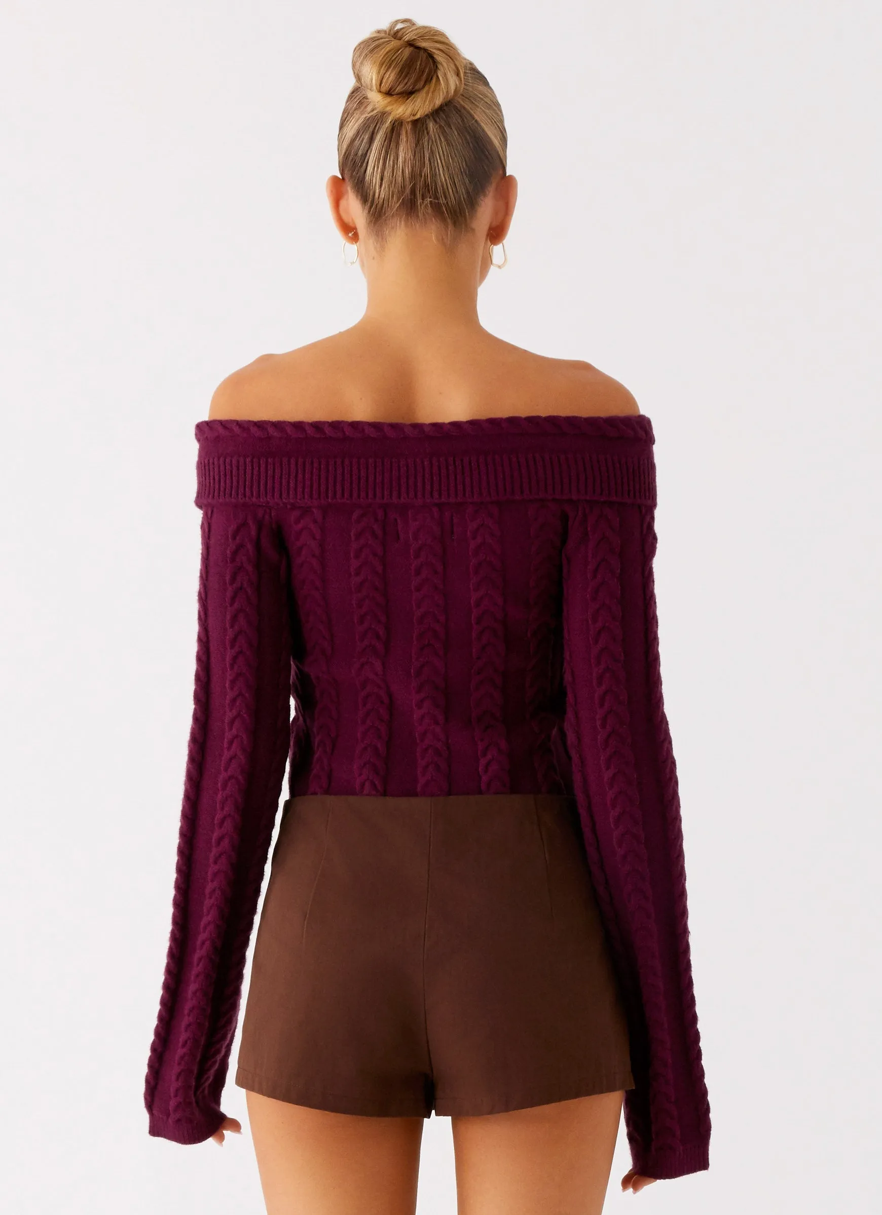 Nia Micro Short - Chocolate Bootcut shape Easy Travel