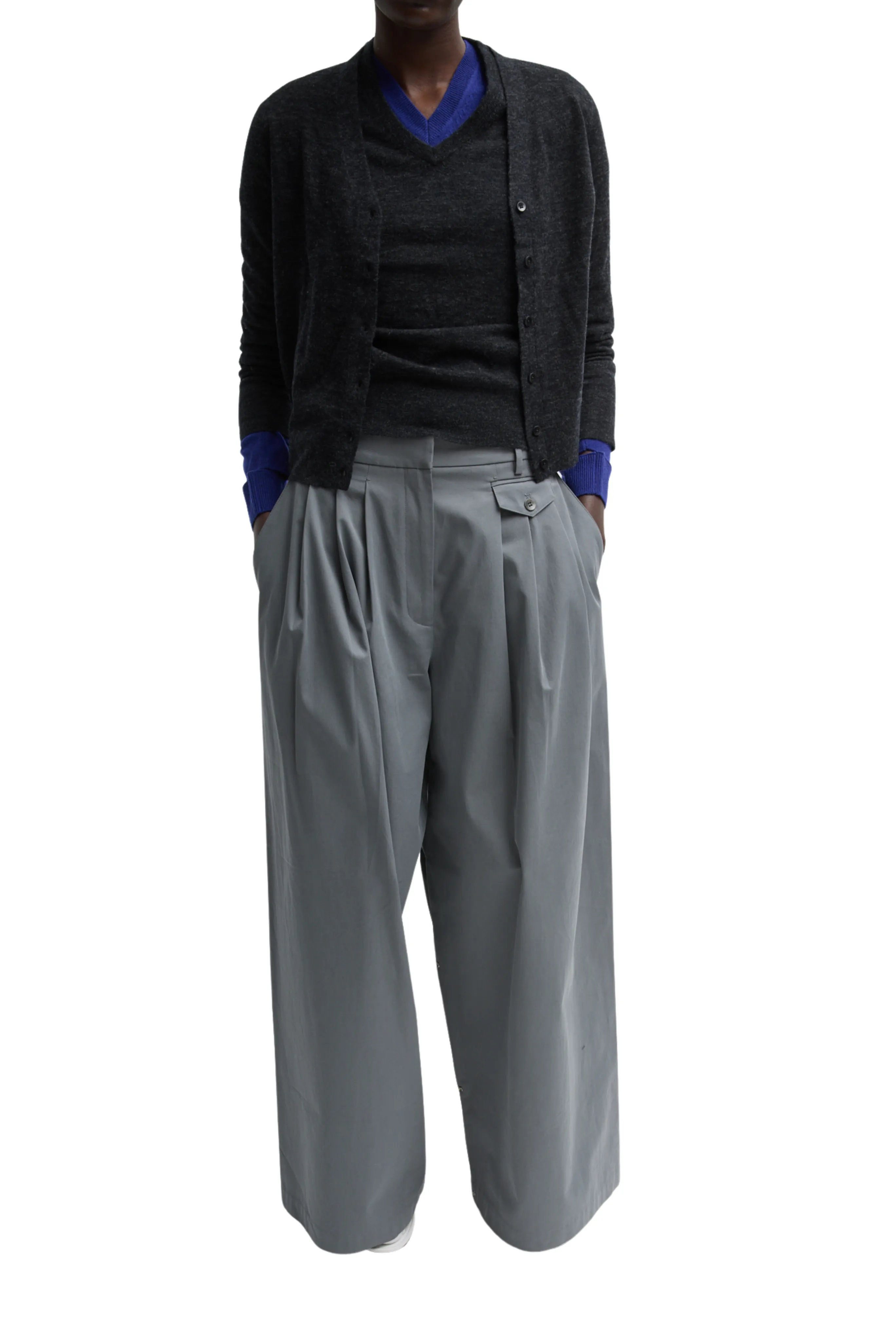 DurablePolyester Bio Twill Triple Pleat Pant