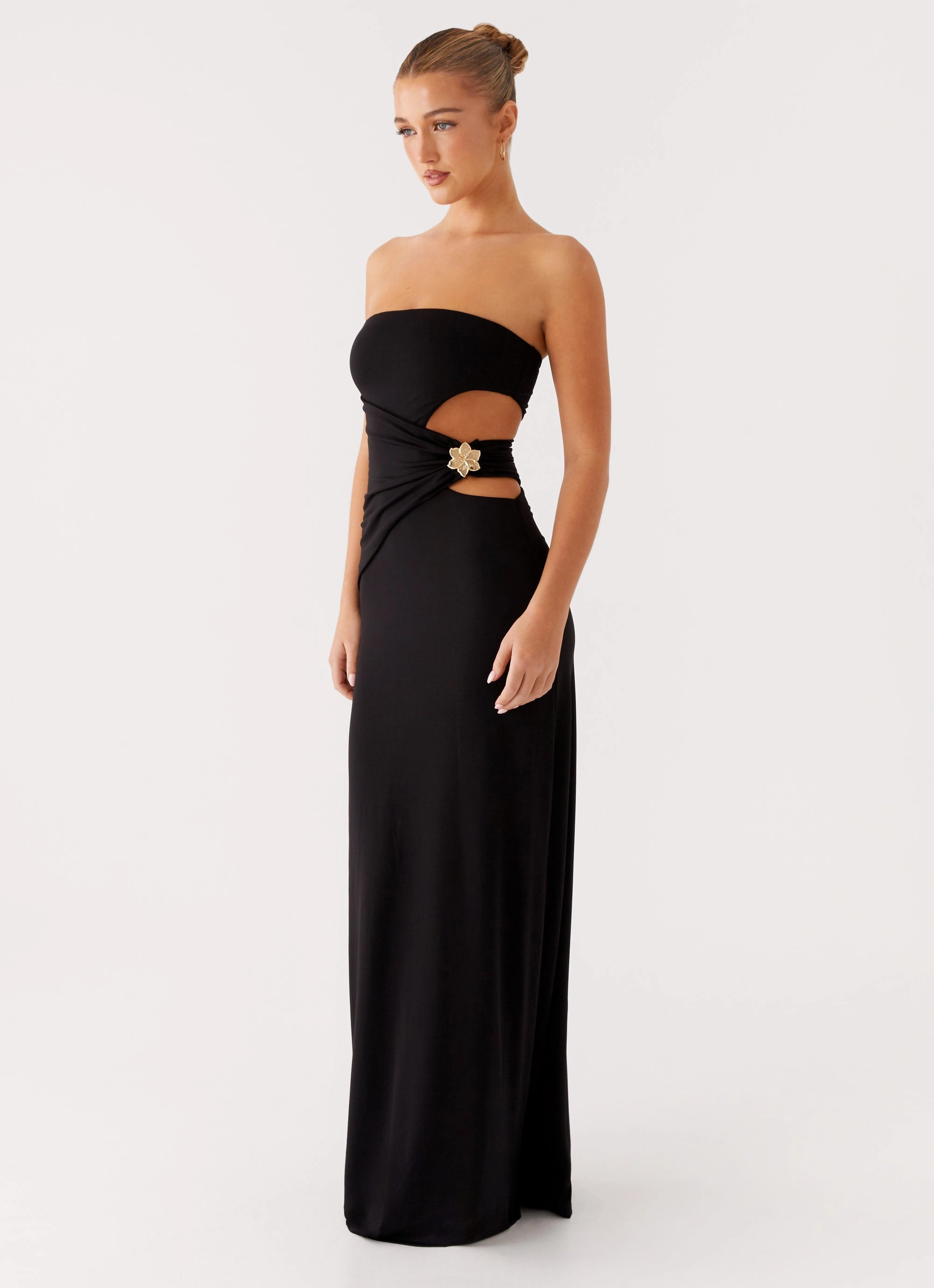 Evening Classic Street Motion Anetta Maxi Dress - Black