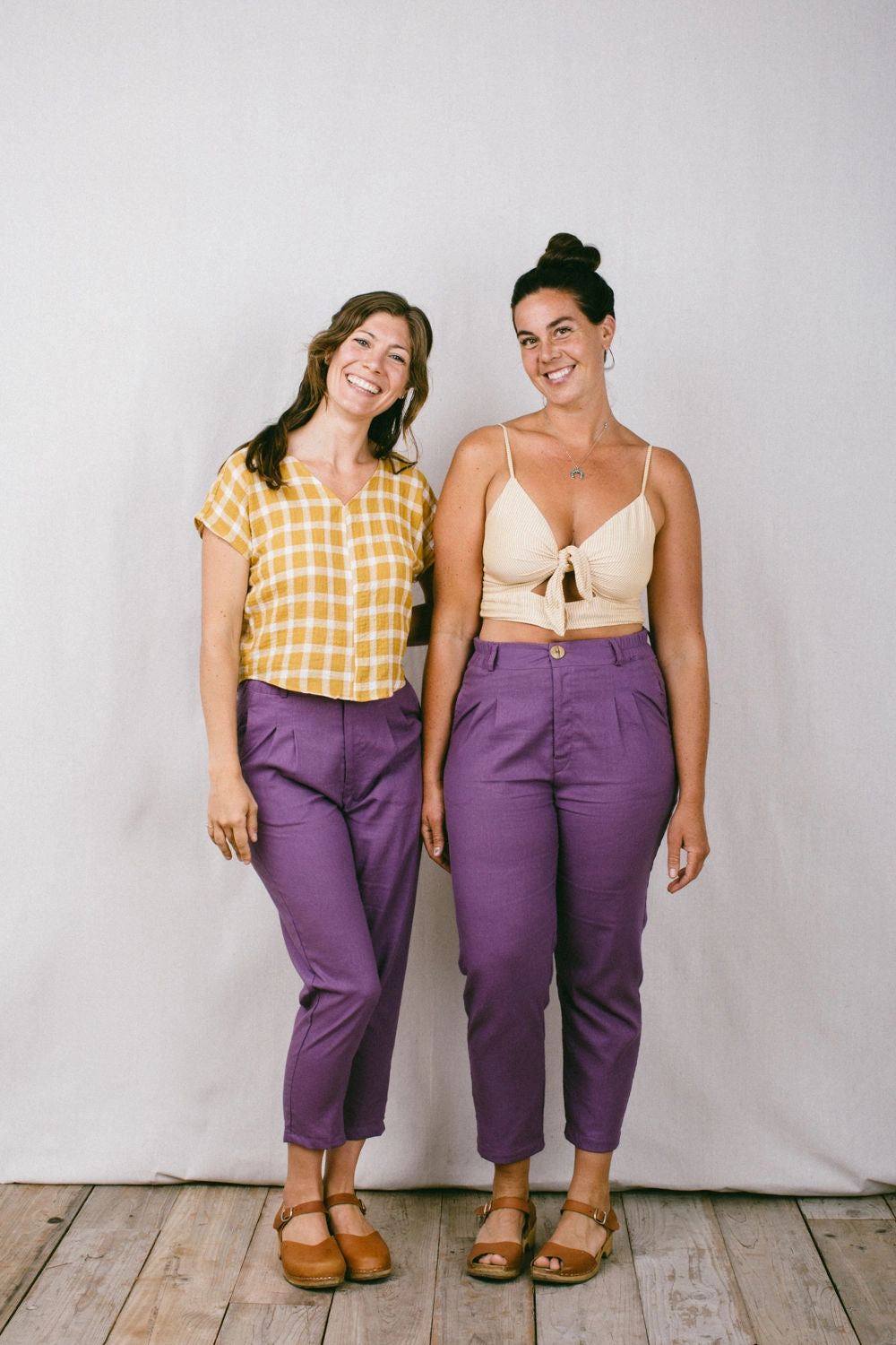 Perfect Pant 2.0 in Heliotrope Linen Mesh Comfort Breathable mesh