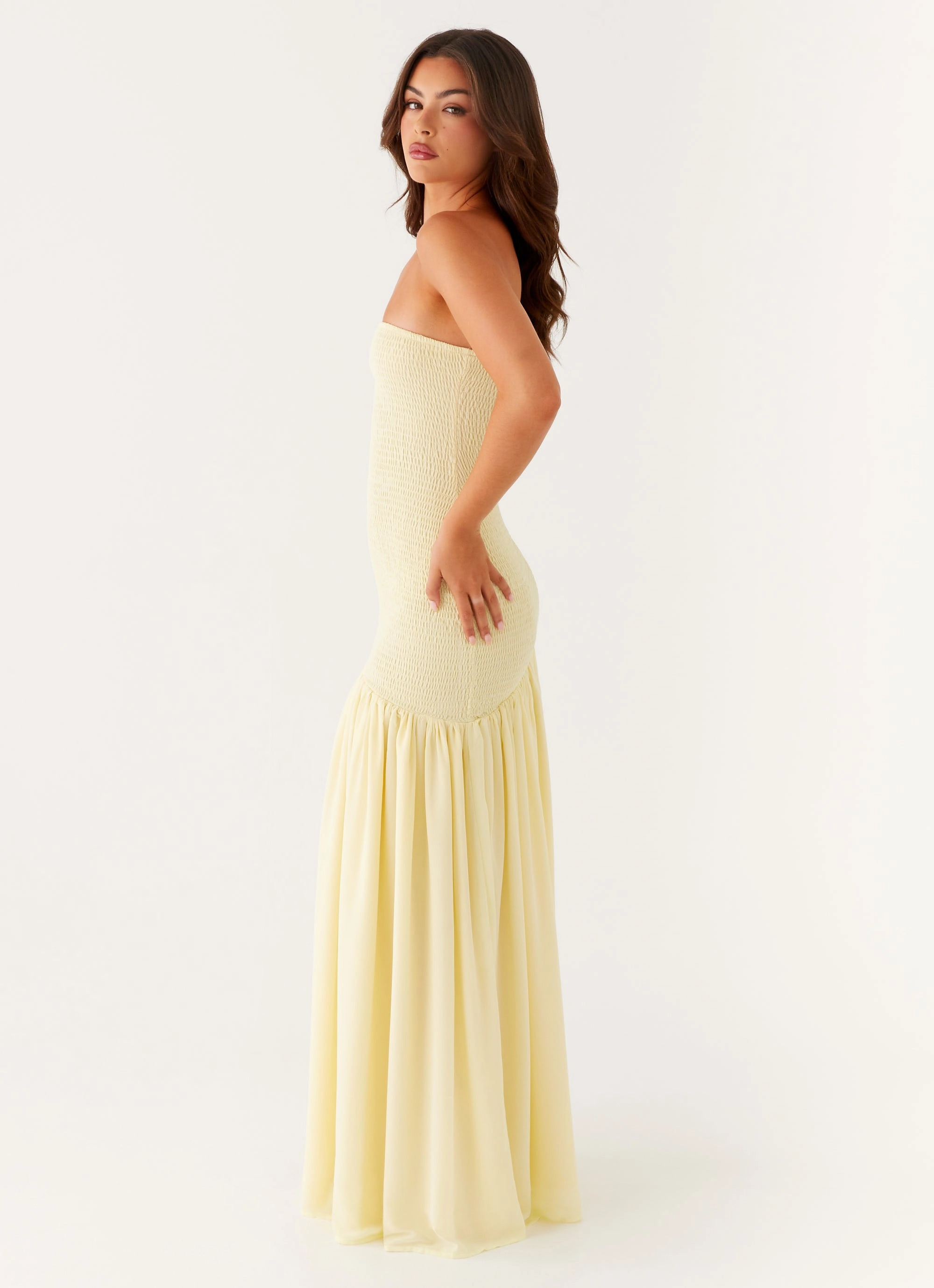 Neutral Look Royce Maxi Dress - Yellow