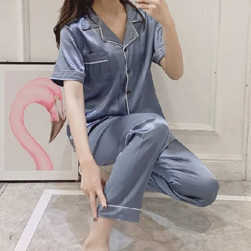 Personalized Bride Half Sleeve Pajamas