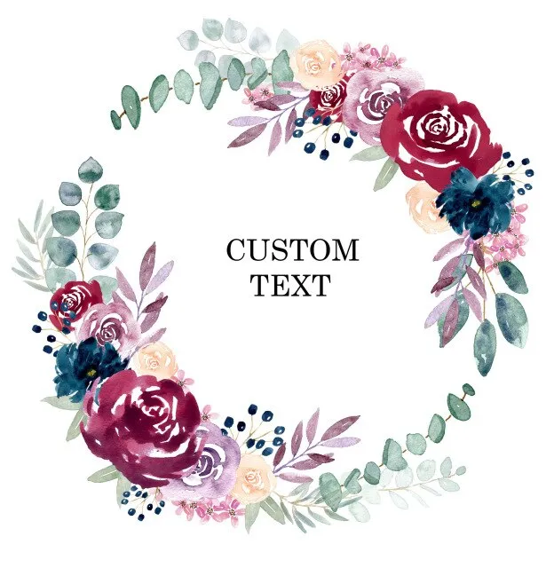 Personalized Custom Name  Flower Print  Wedding Bride Team Robes Bridal Party Robes Bridesmaid Robes gift