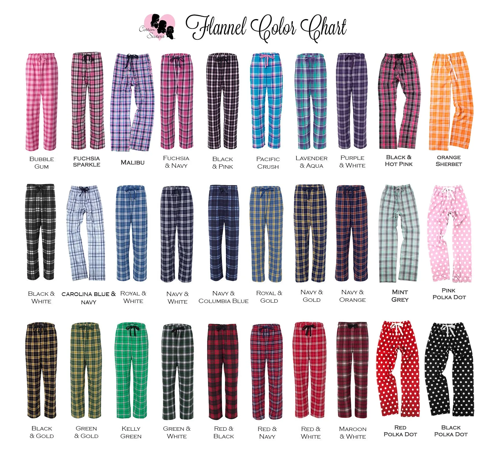 Personalized Pajama Set - First Names