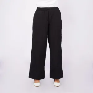 Petrol Ladies Basic Non-Denim Jogger Pants Rinse Wash Fabric 154365-U (Black)