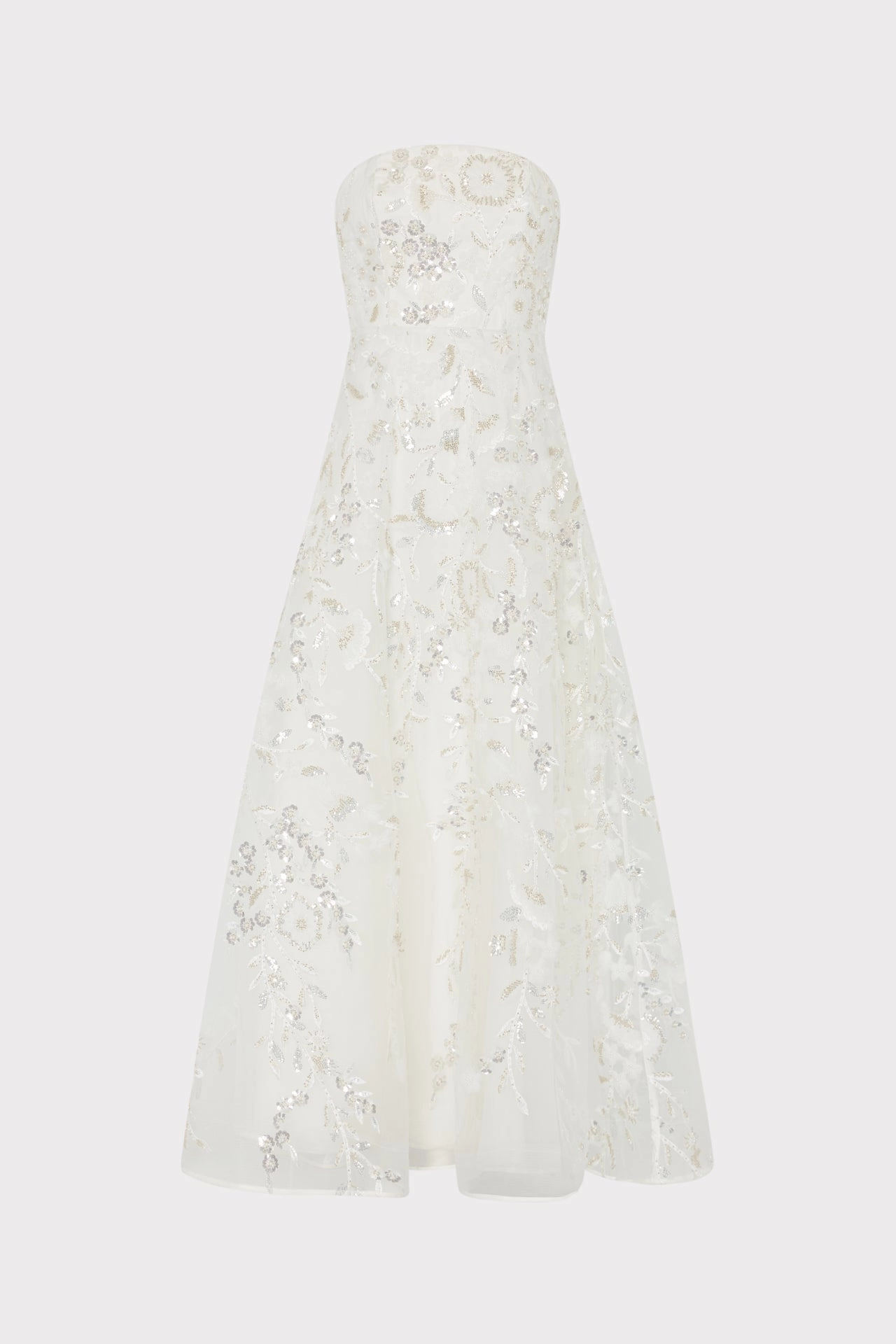 Petunia Beaded Dream Sequins Gown Zip Closure Basic Mood