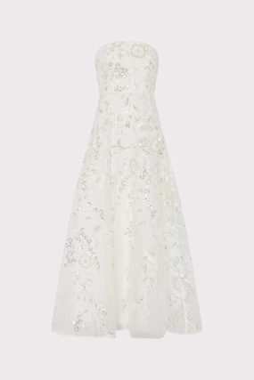 Comfort Mode Petunia Beaded Dream Sequins Gown
