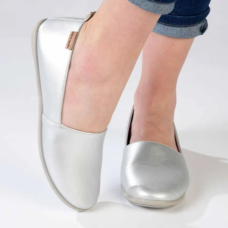 Pierre Cardin Ladies Riviera Slip On - Silver