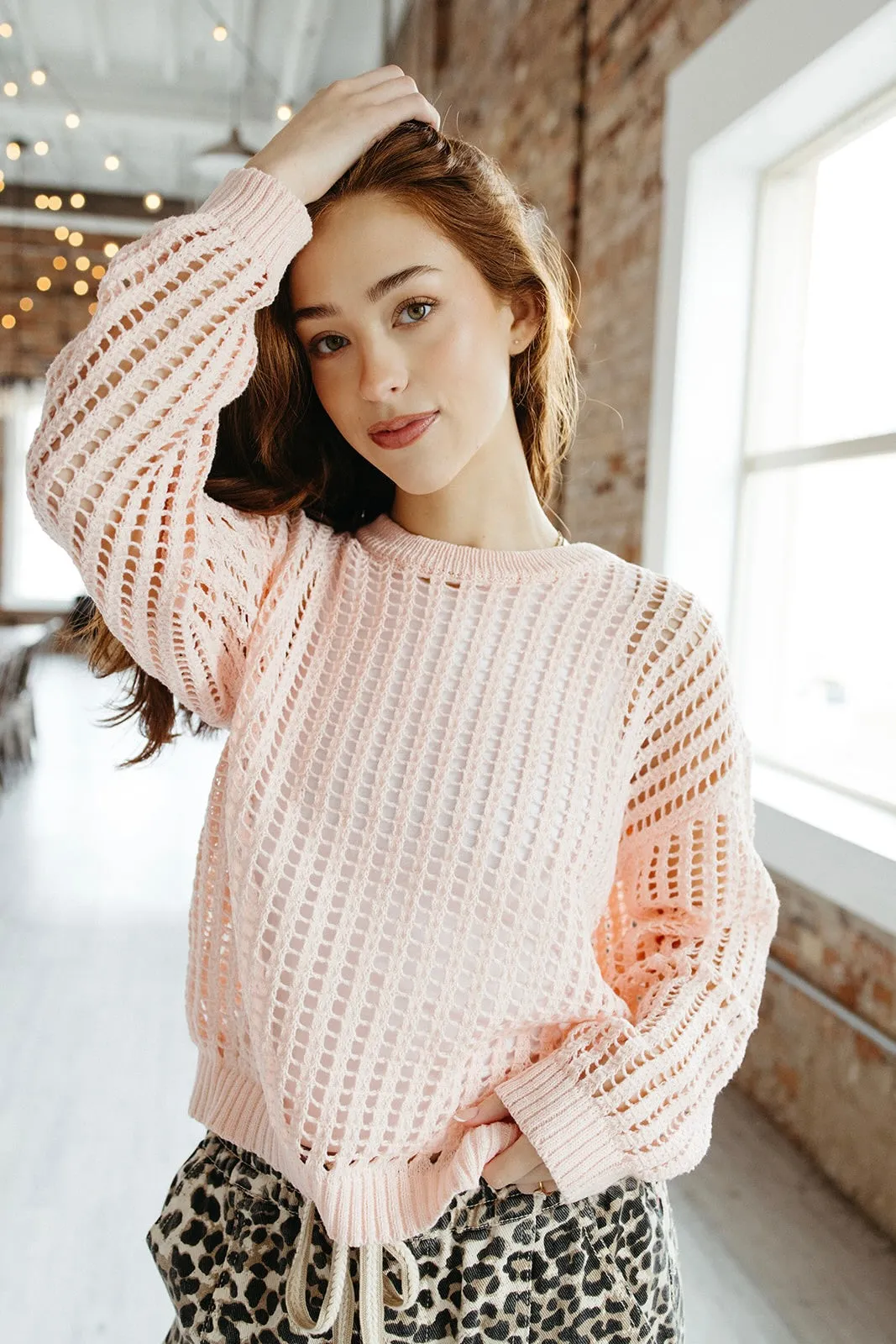 HeatPressedLogos Pink Sand Top