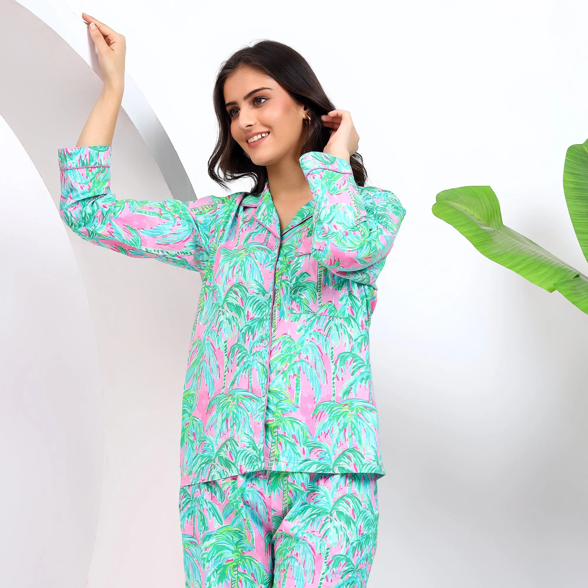 Pink Wildest Dream Flannel Cotton PJ Set